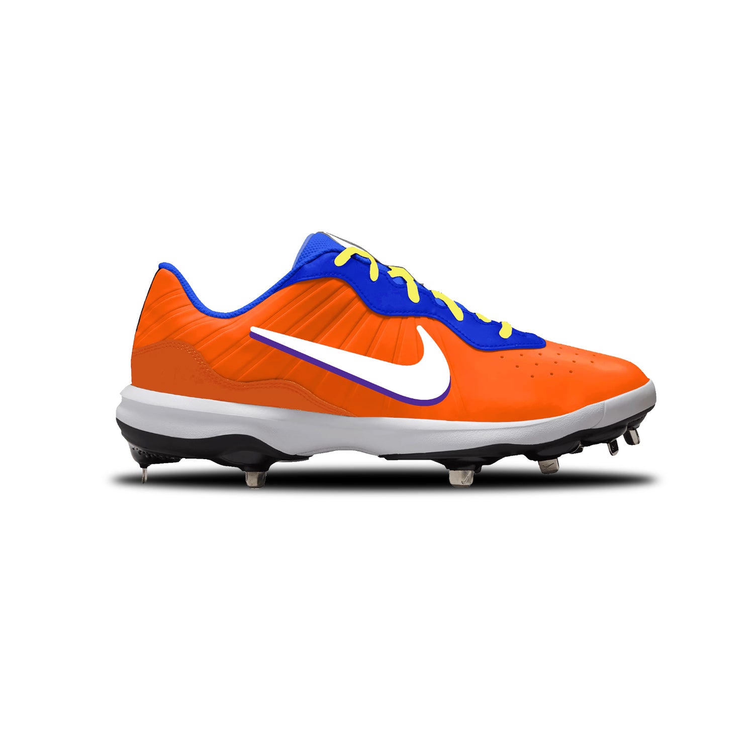 Breakfast of Champs Nike Alpha Huarache Varsity 4 Low Cleats