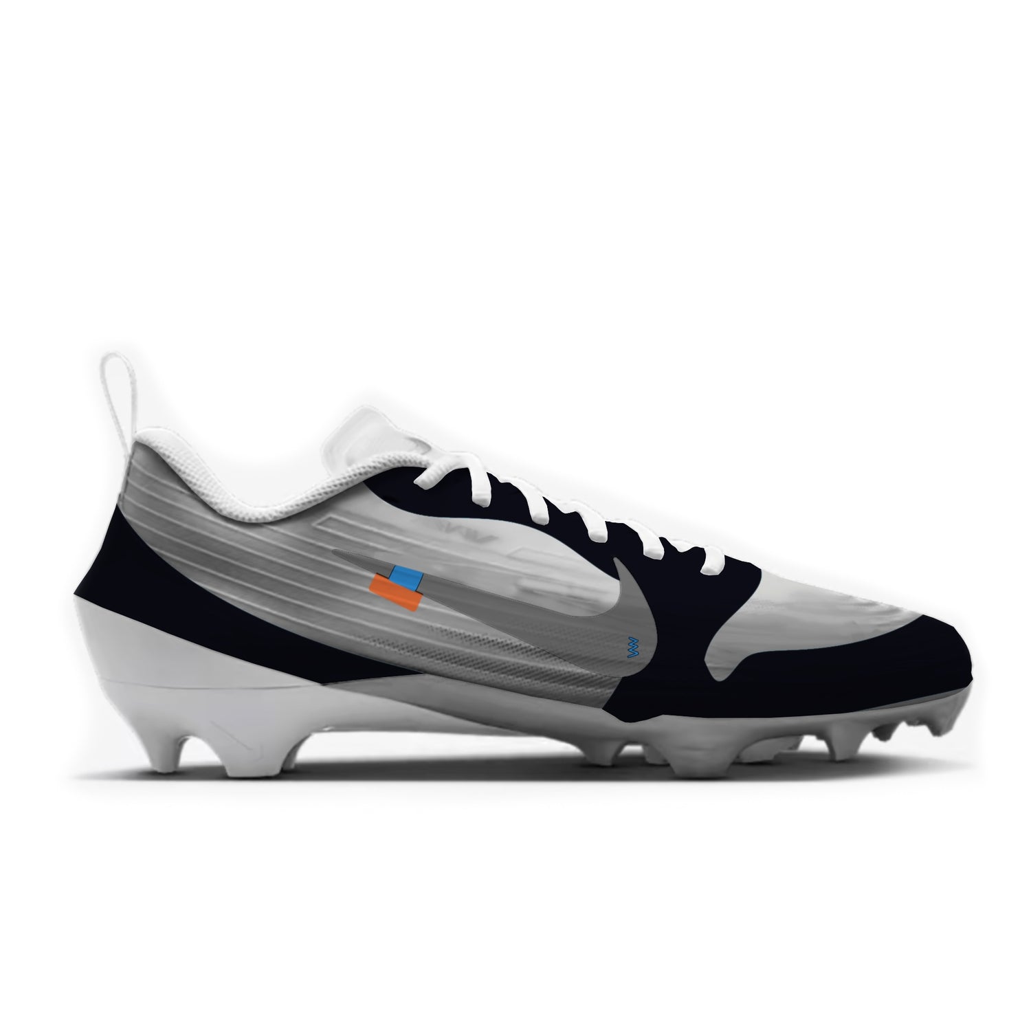 OW Jordan 1 Nike Vapor Edge Pro 1 Cleats