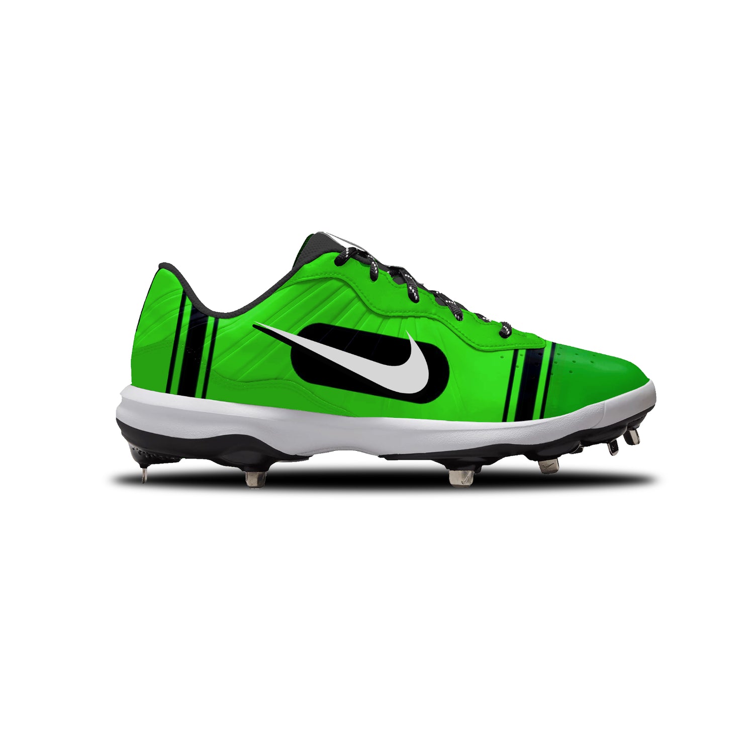 Crayon Nike Alpha Huarache Varsity 4 Low Cleats