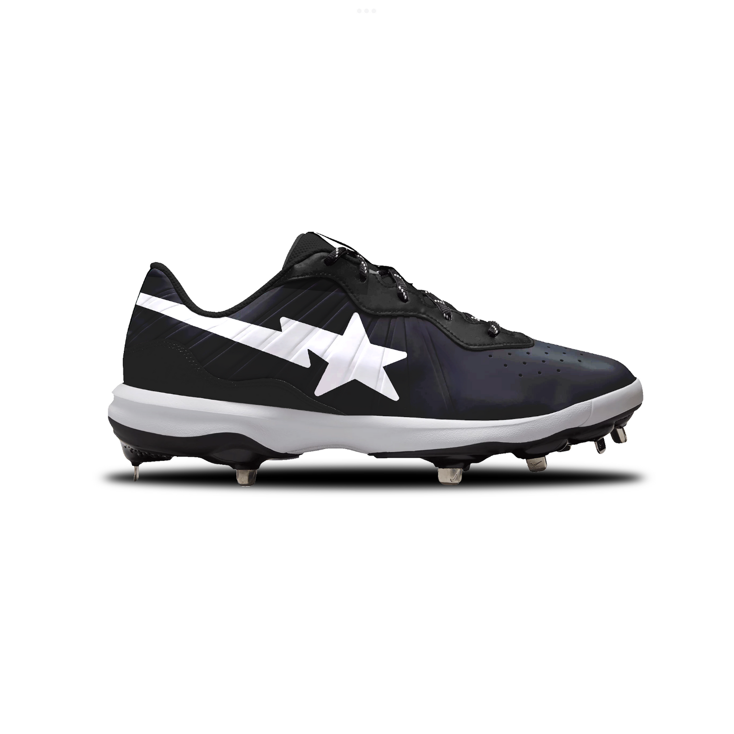 Starborn Nike Alpha Huarache Varsity 4 Low Cleats
