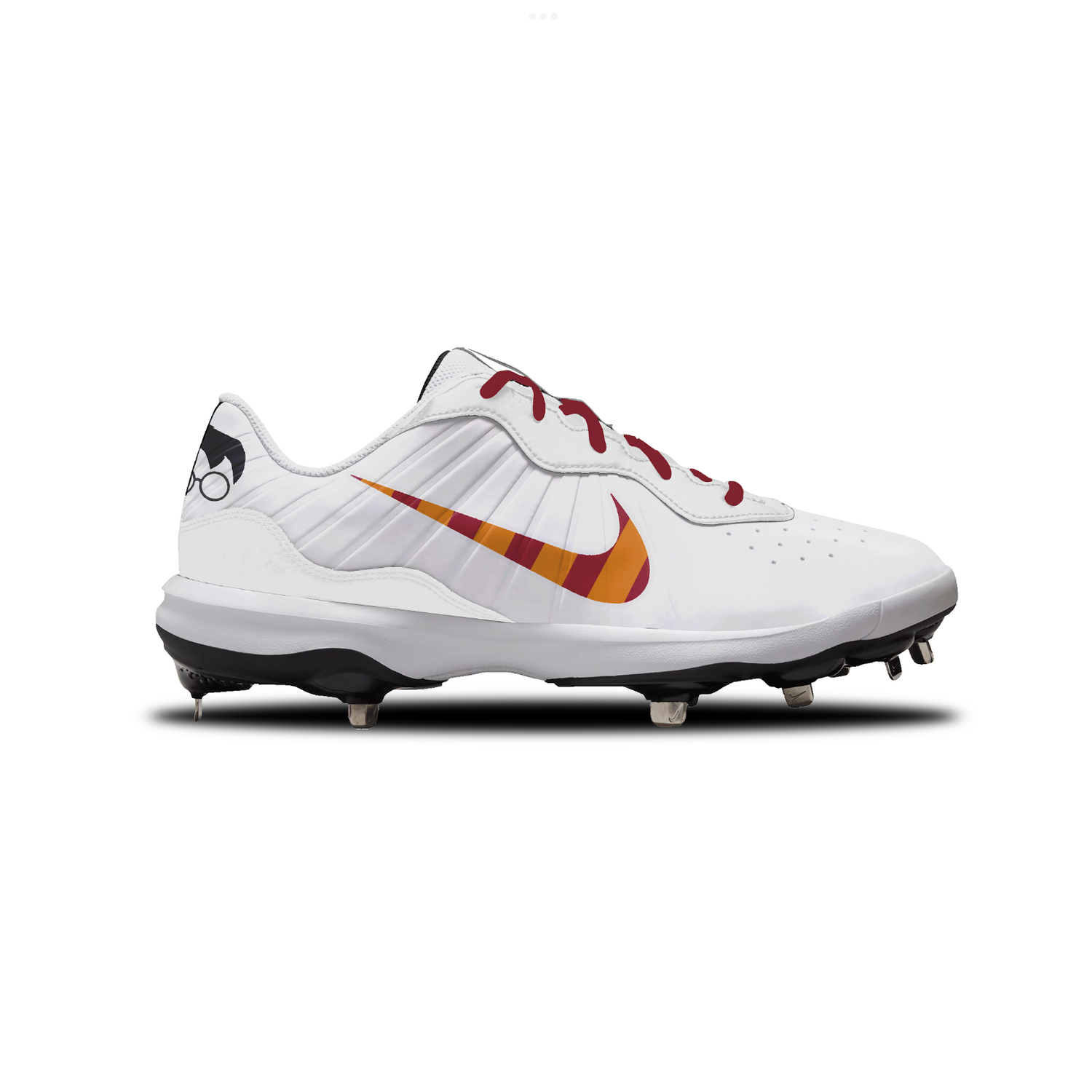 Gryffindor Nike Alpha Huarache Varsity 4 Low Cleats
