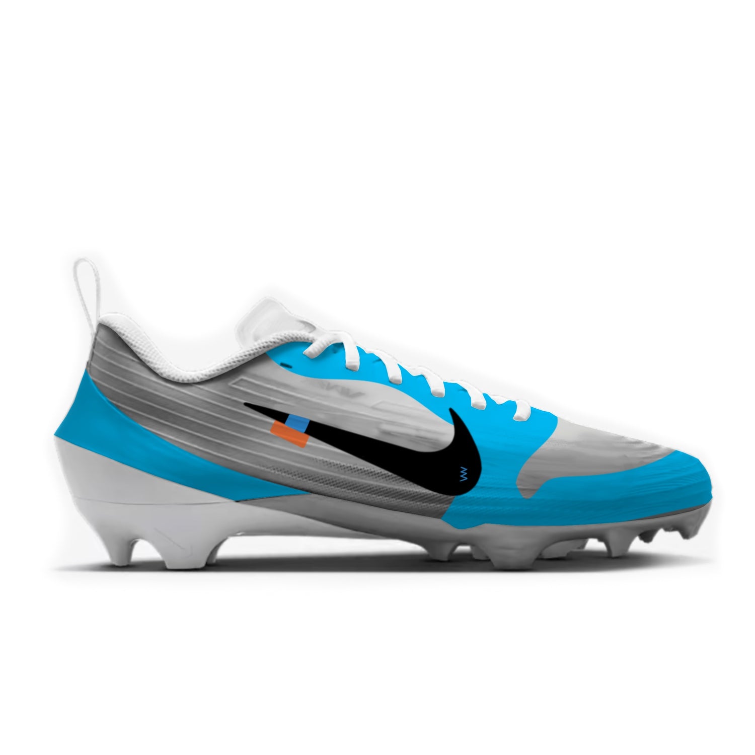 OW Jordan 1 Nike Vapor Edge Pro 1 Cleats
