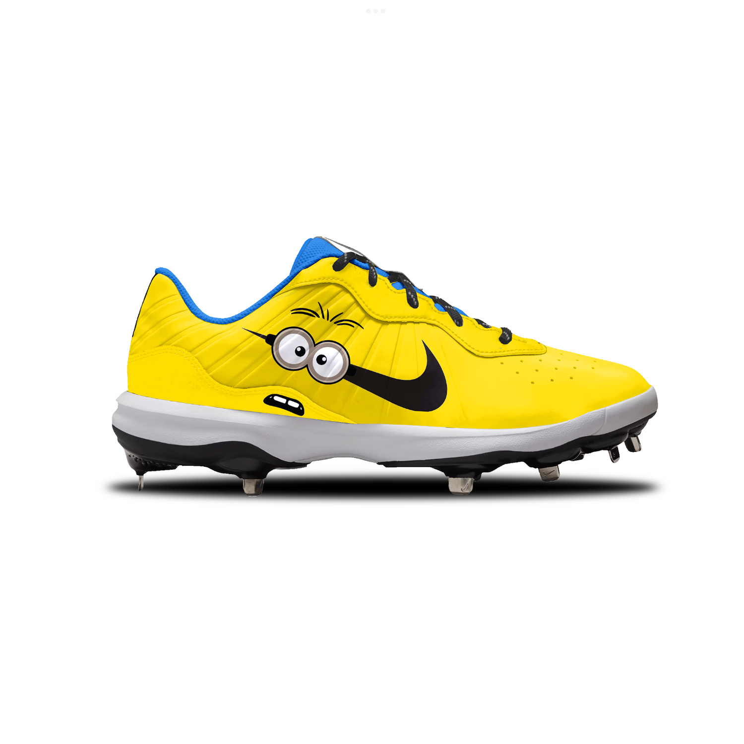 Minions Nike Alpha Huarache Varsity 4 Low Cleats