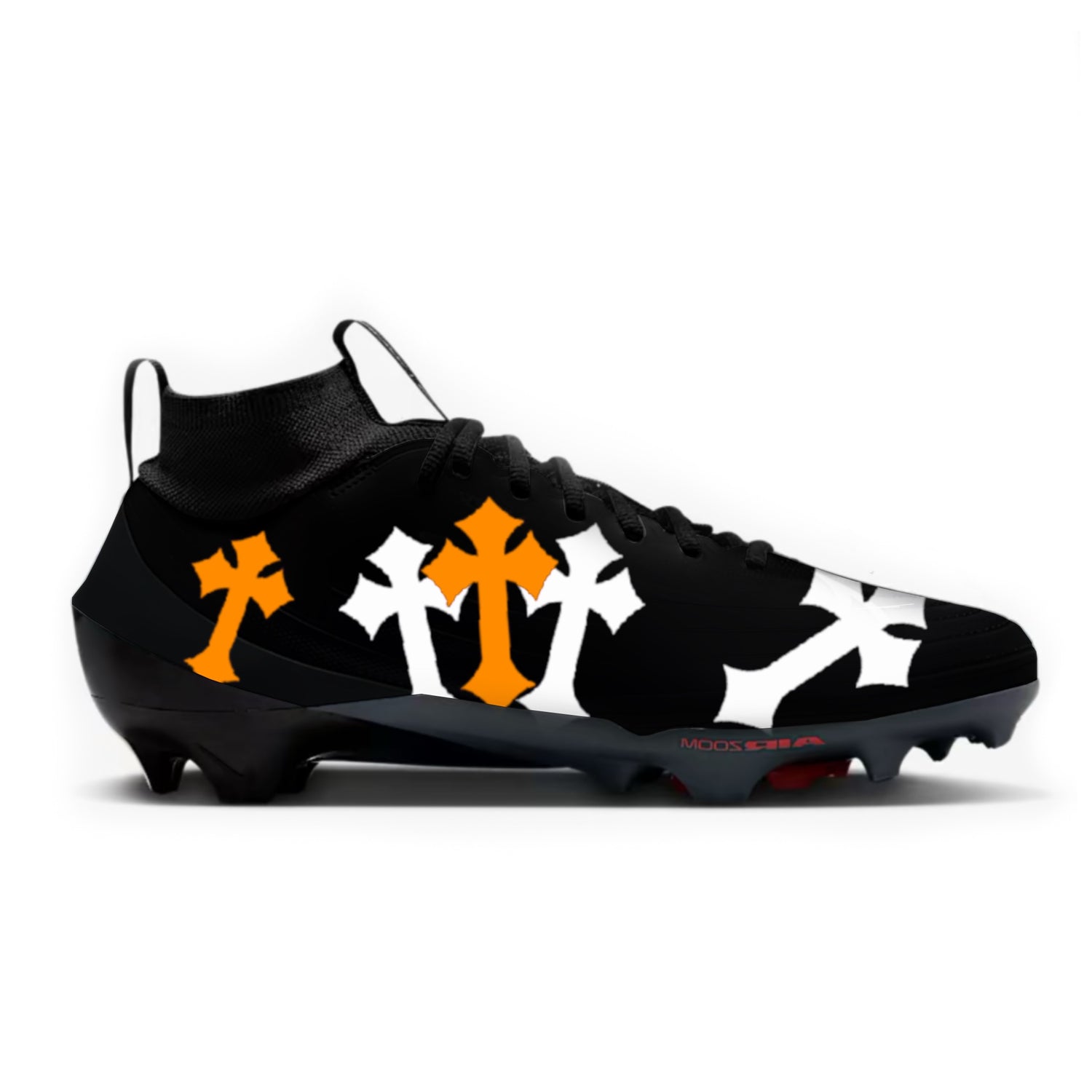 Black Cross Nike Vapor Edge Pro 1 Cleats