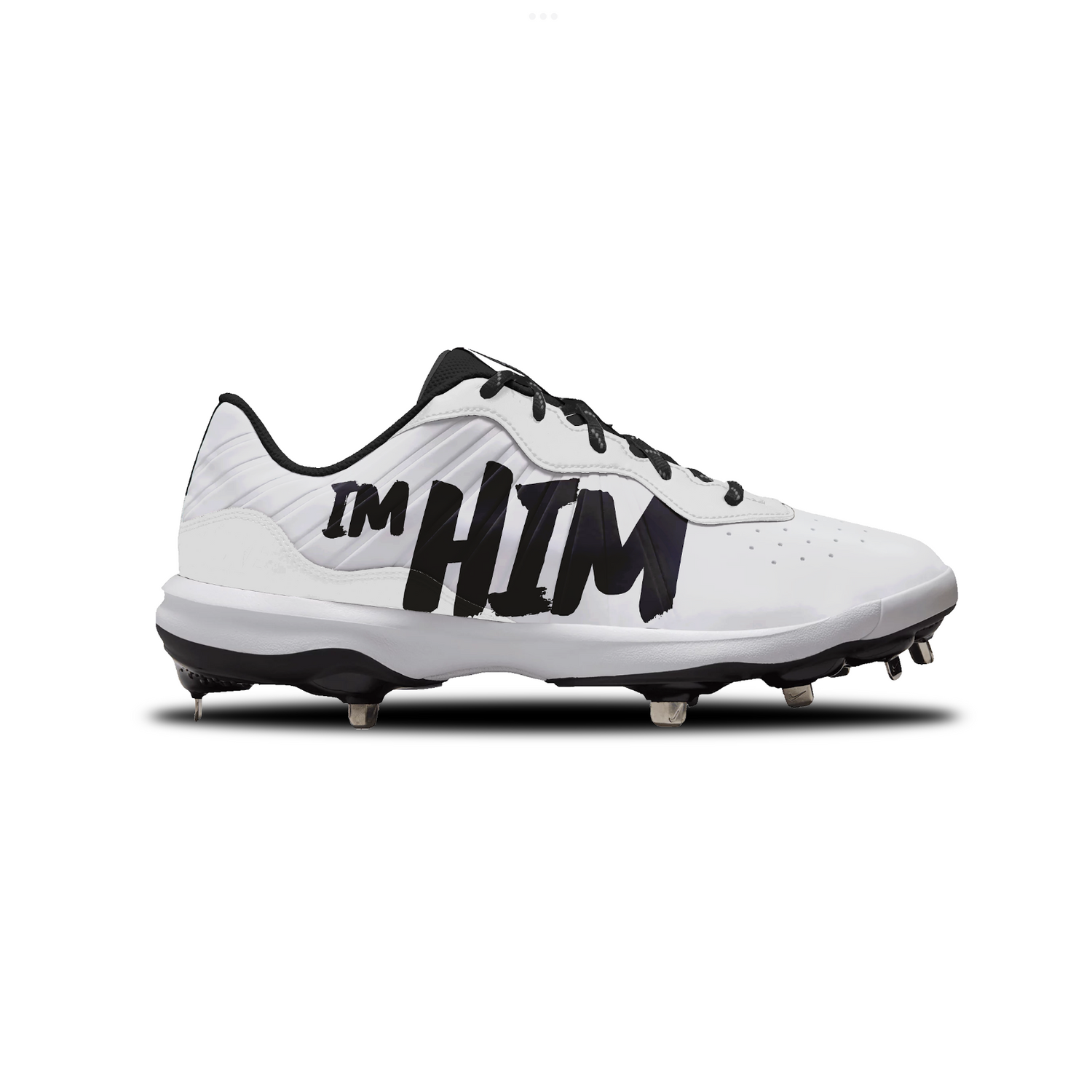 I’m Him Nike Alpha Huarache Varsity 4 Low Cleats