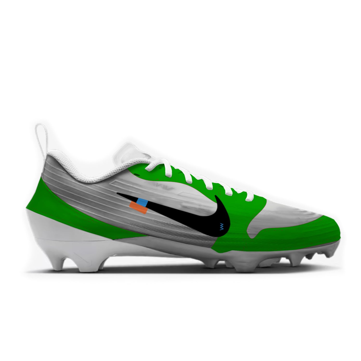 OW Jordan 1 Nike Vapor Edge Pro 1 Cleats