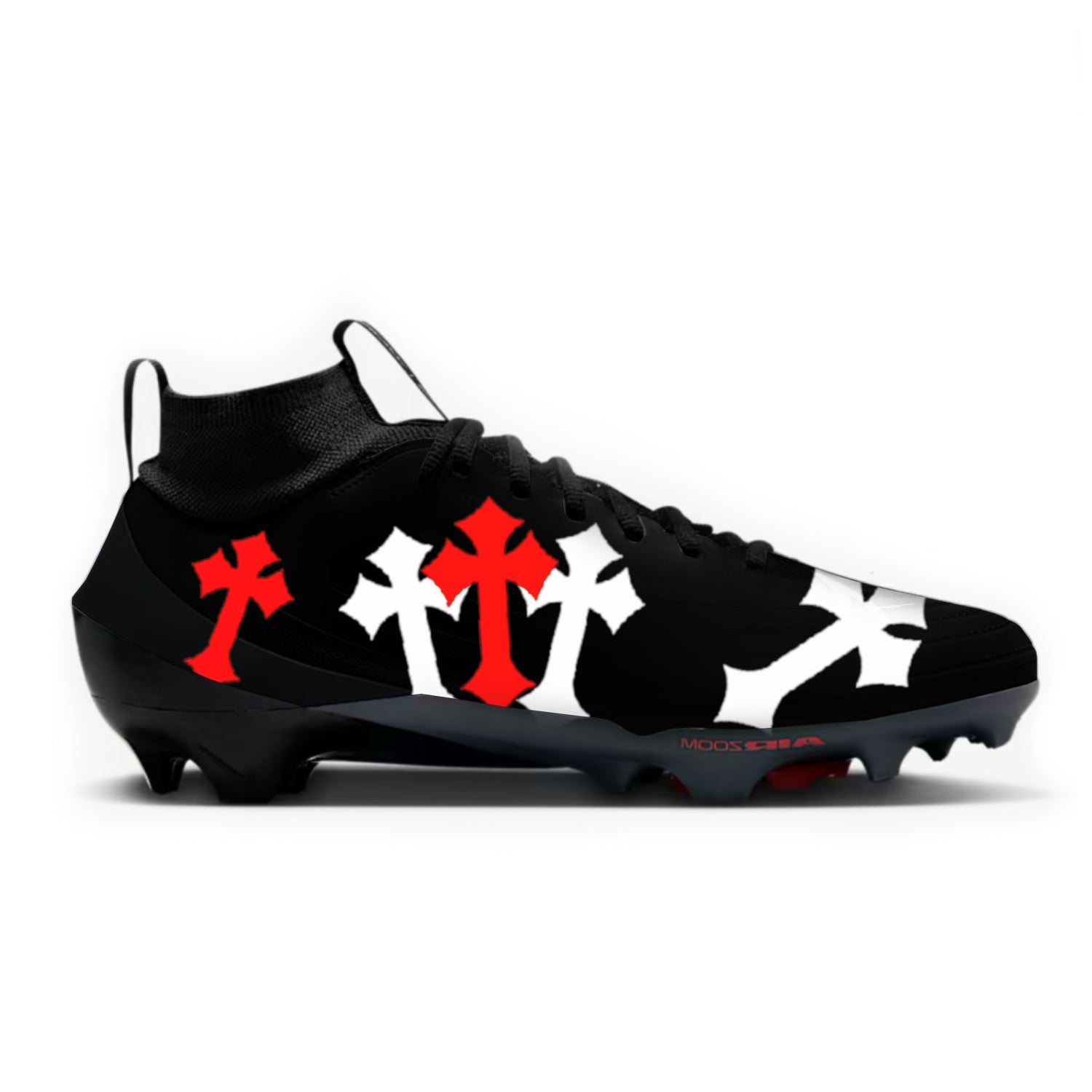 Black Cross Nike Vapor Edge Pro 1 Cleats