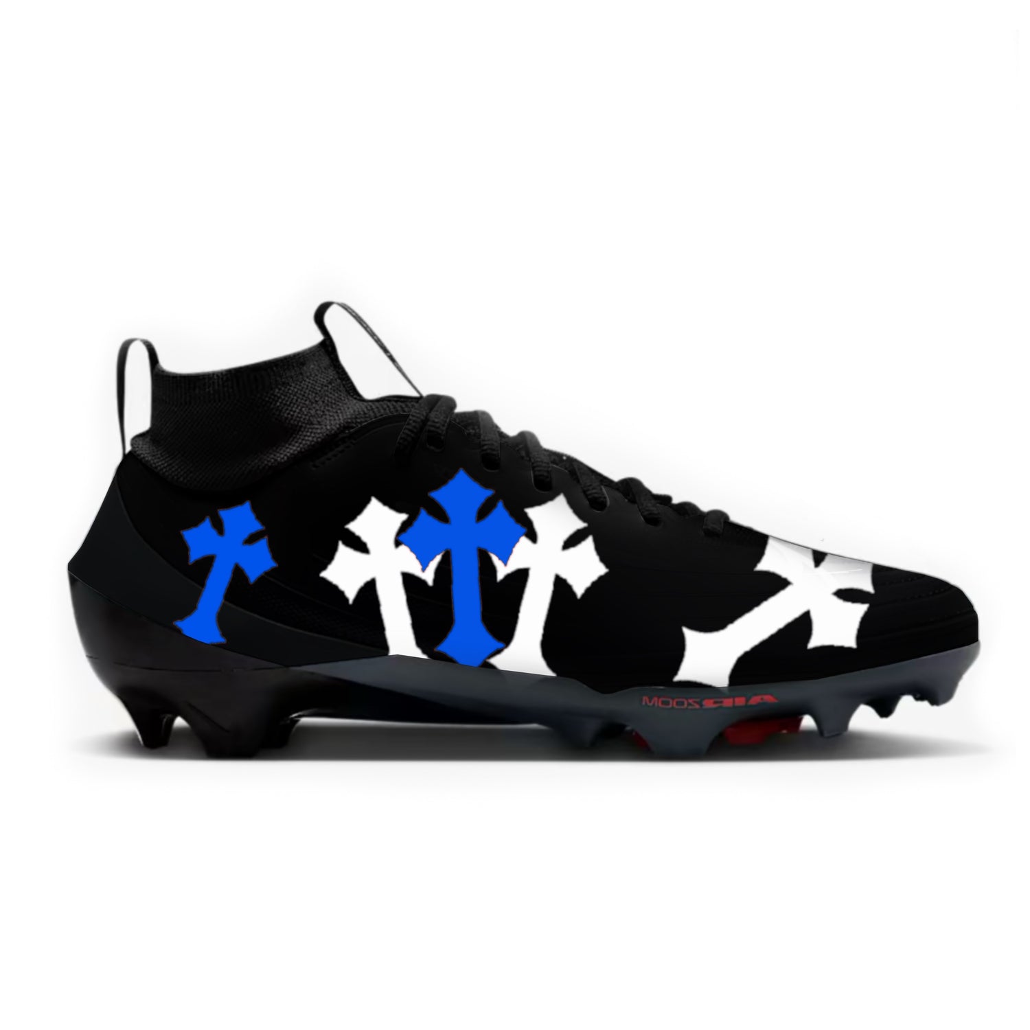 Black Cross Nike Vapor Edge Pro 1 Cleats