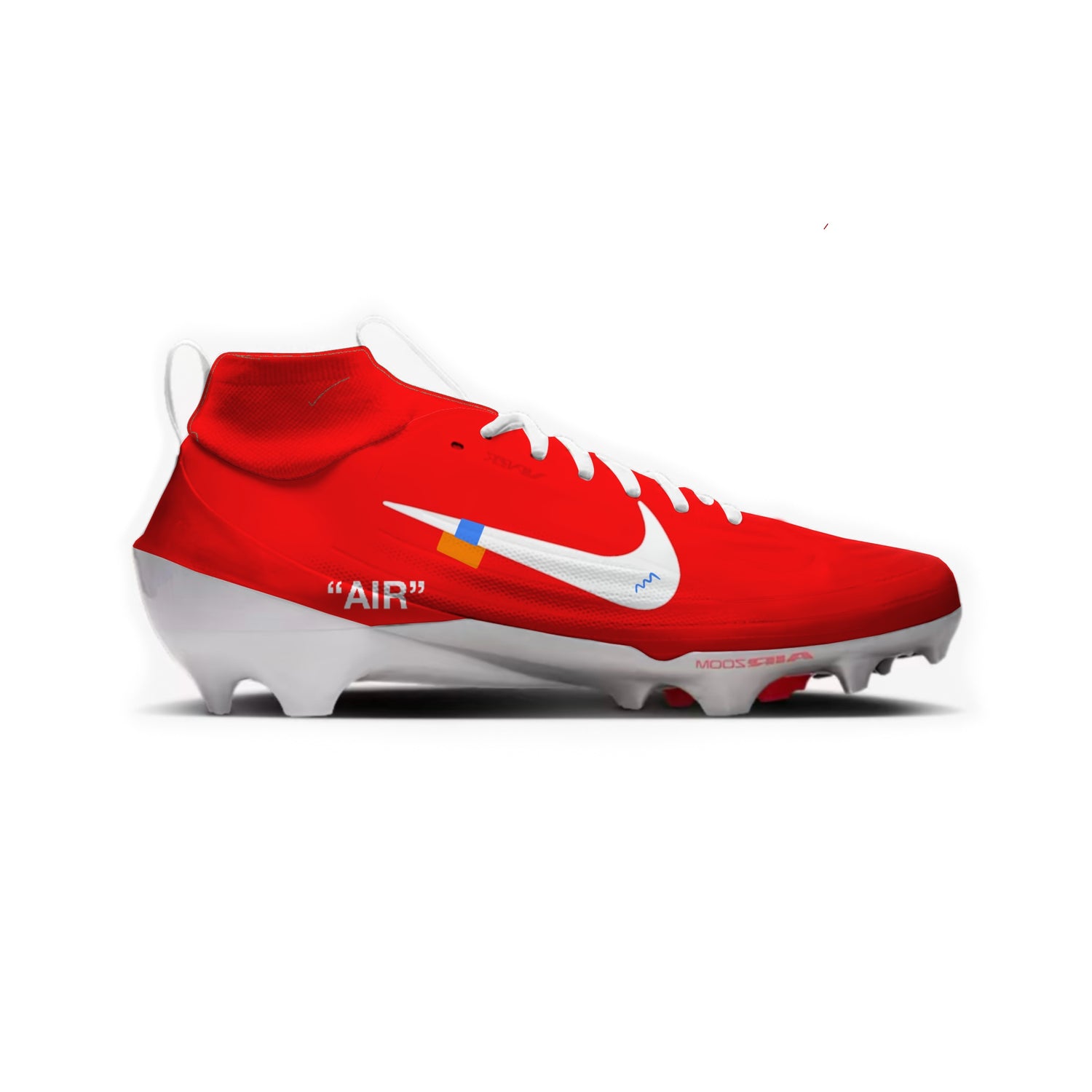 Color Rush High Nike Vapor Edge Pro 1 Cleats