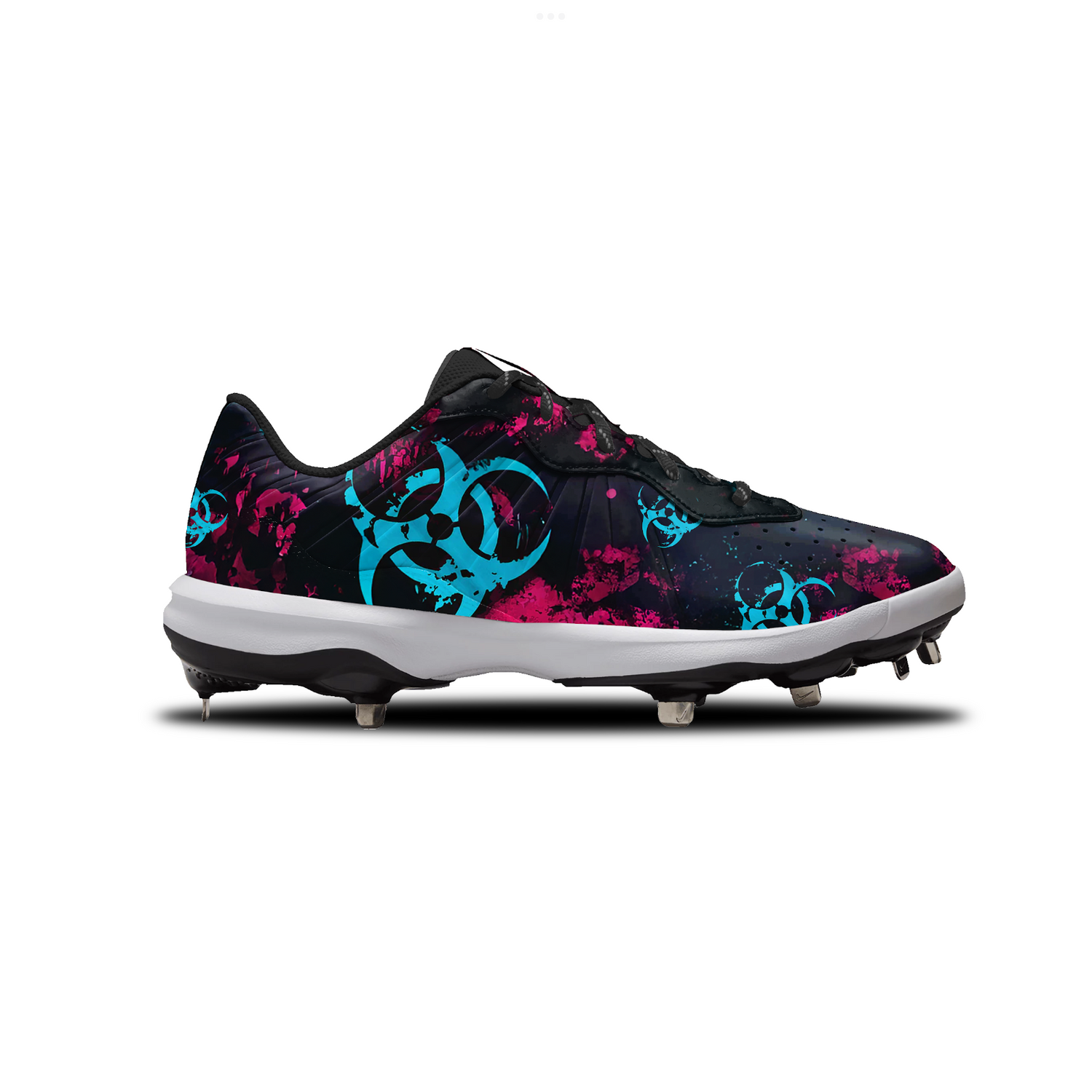 Biohazard Nike Alpha Huarache Varsity 4 Low Cleats