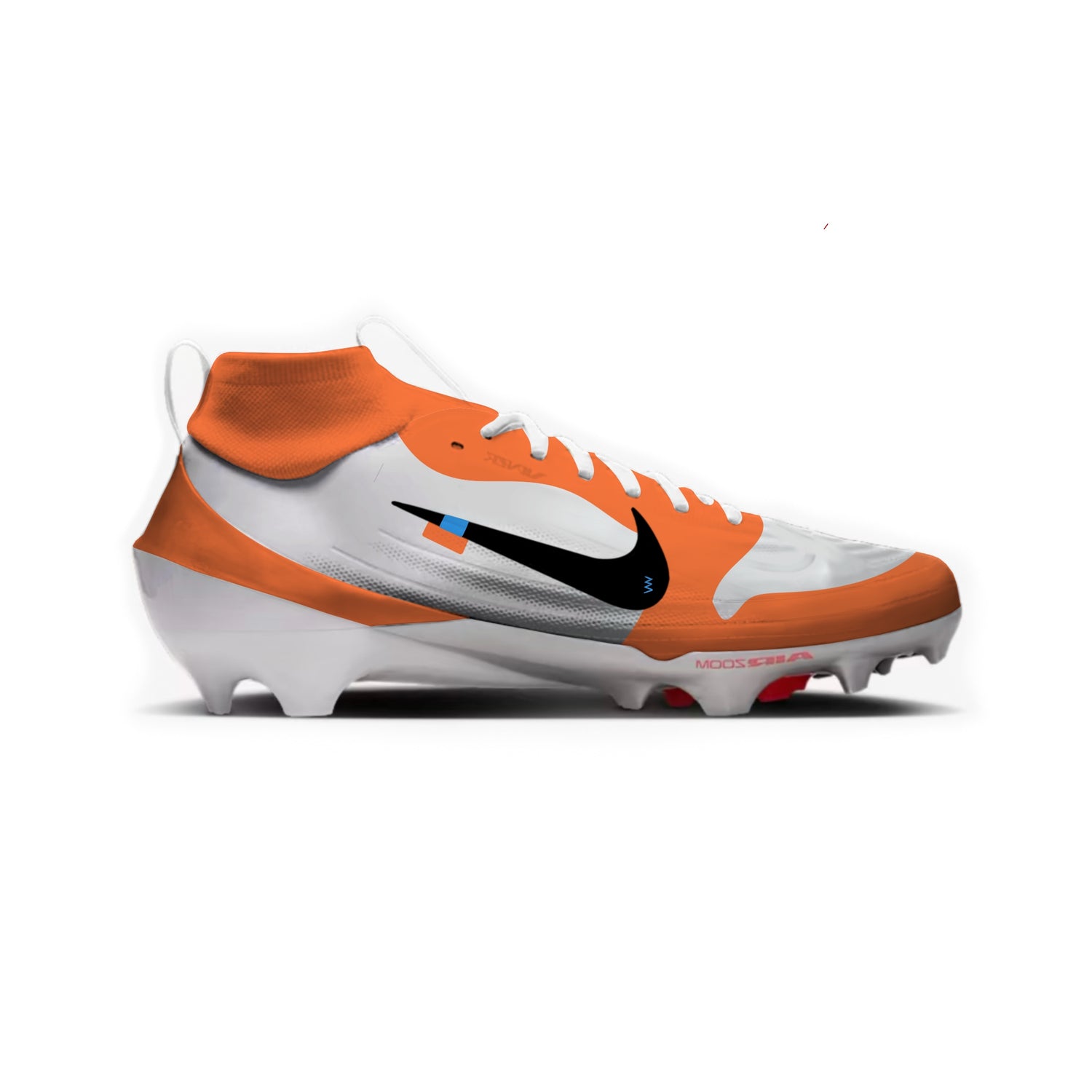 OW Jordan 1 Nike Vapor Edge Pro 1 Cleats