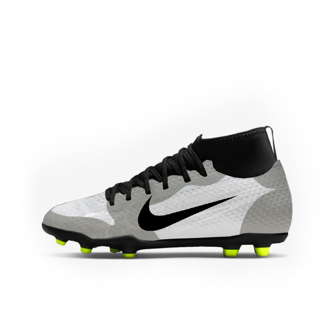 Nike OW High Youth Football Cleats