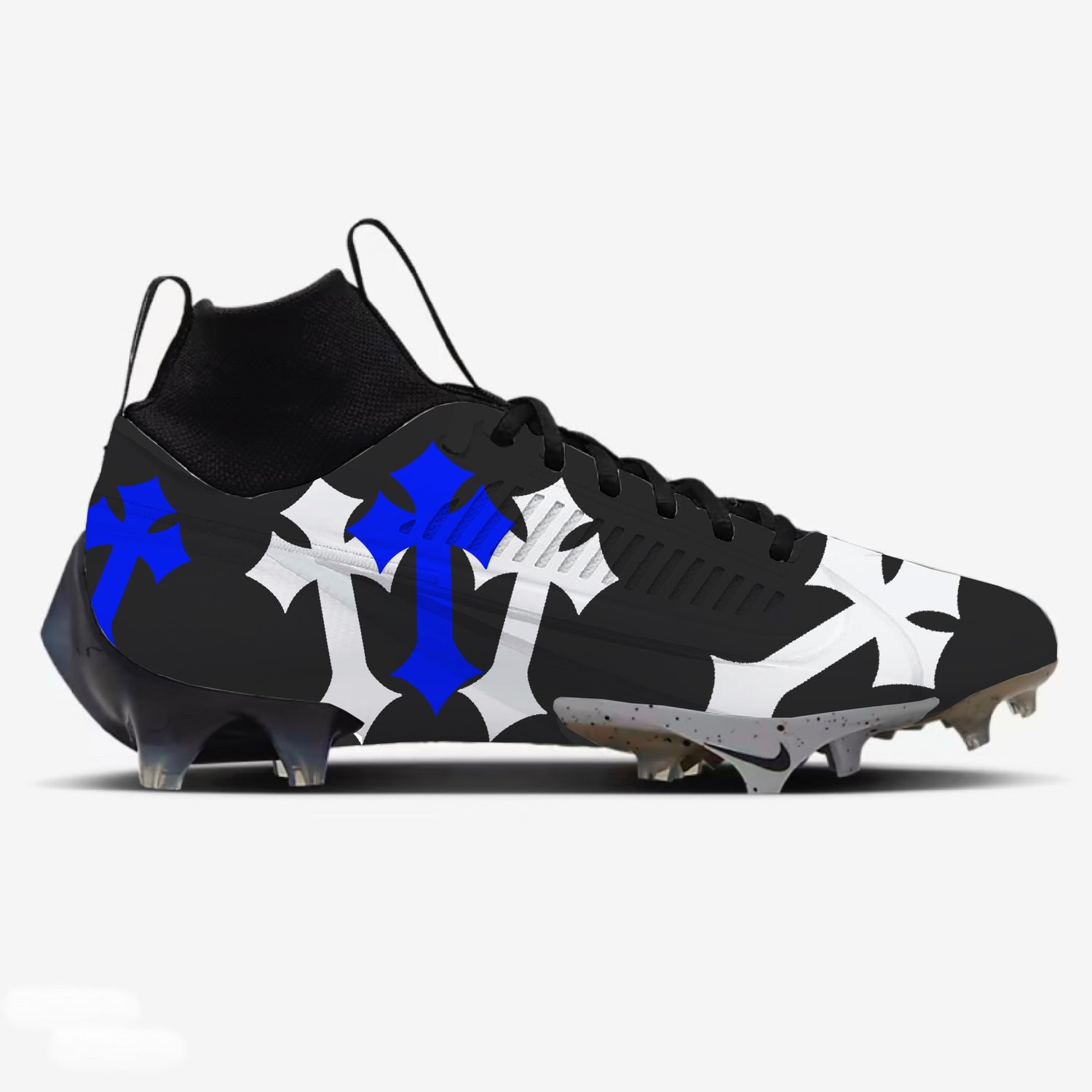 Black Cross Nike Vapor Edge Pro 1 Cleats