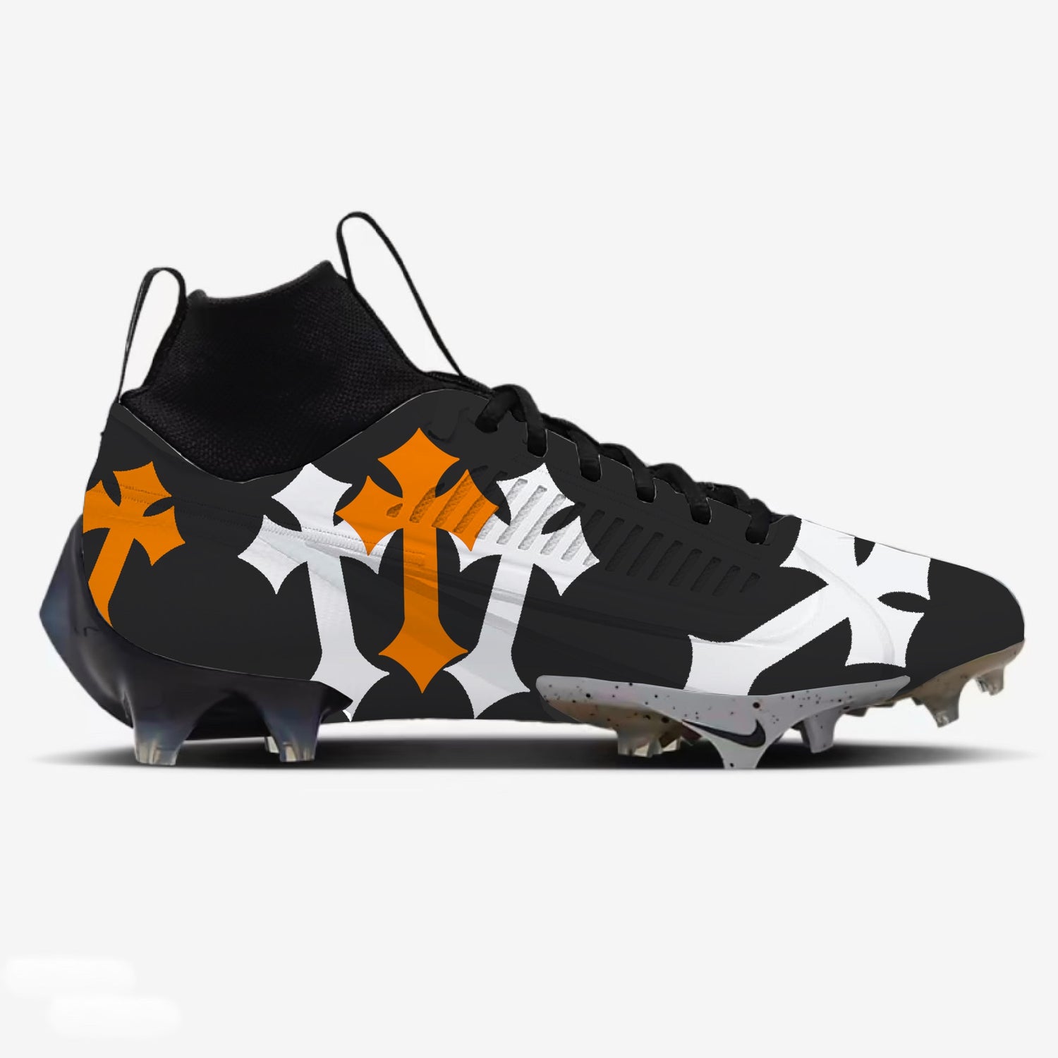 Black Cross Nike Vapor Edge Pro 1 Cleats