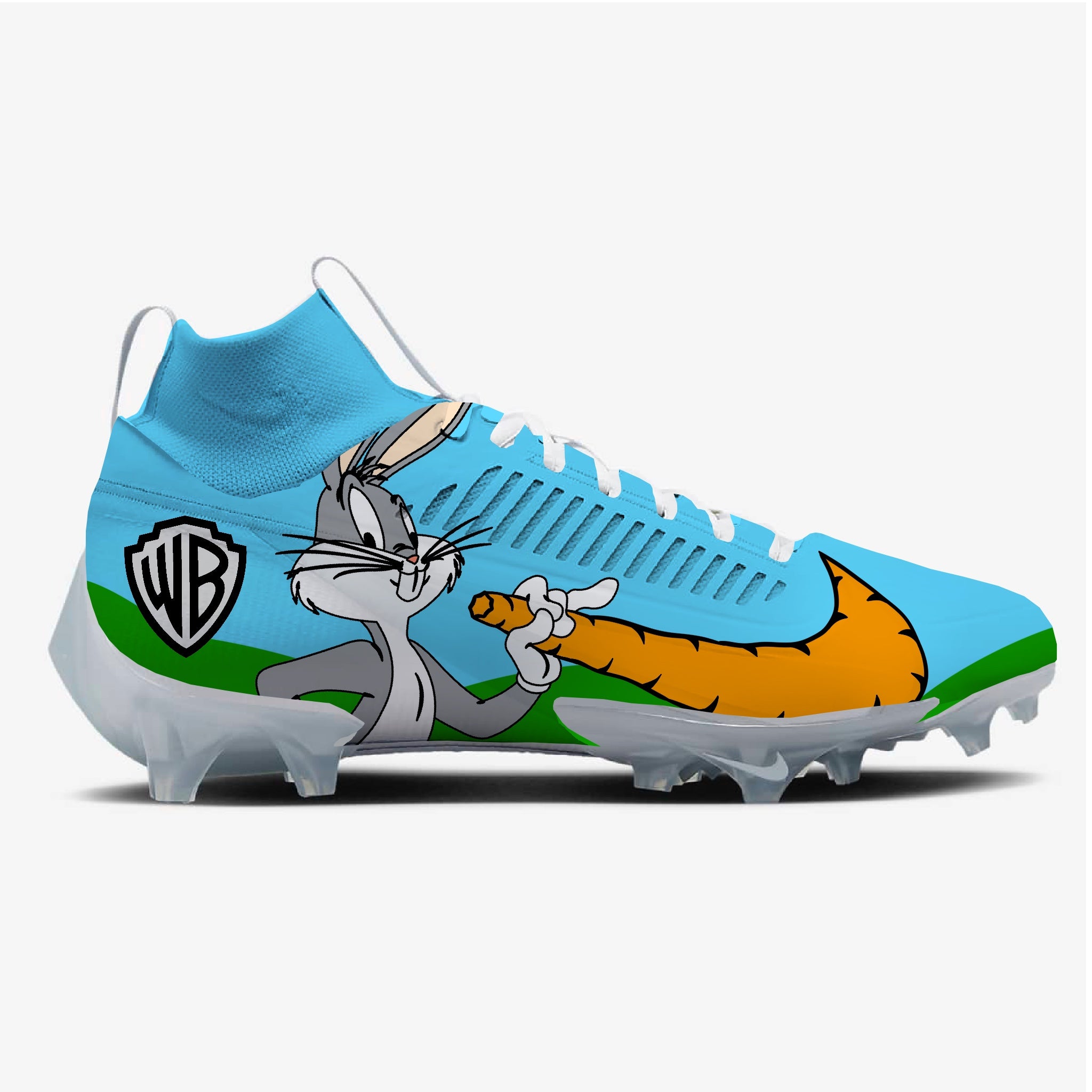 Bugs Bunny Nike Football Cleats Gridiron Cleats