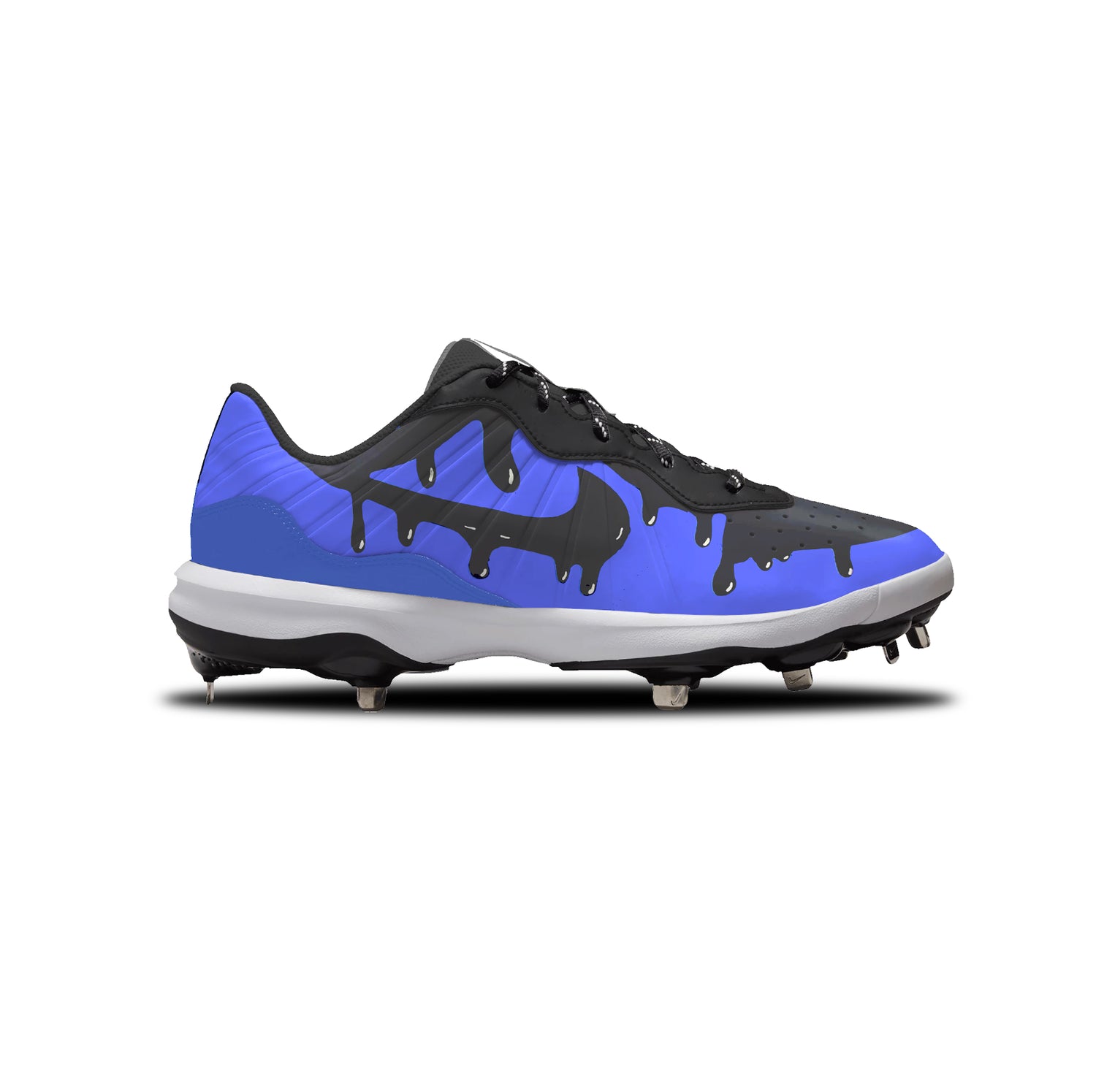 Slime Nike Alpha Huarache Varsity 4 Low Cleats