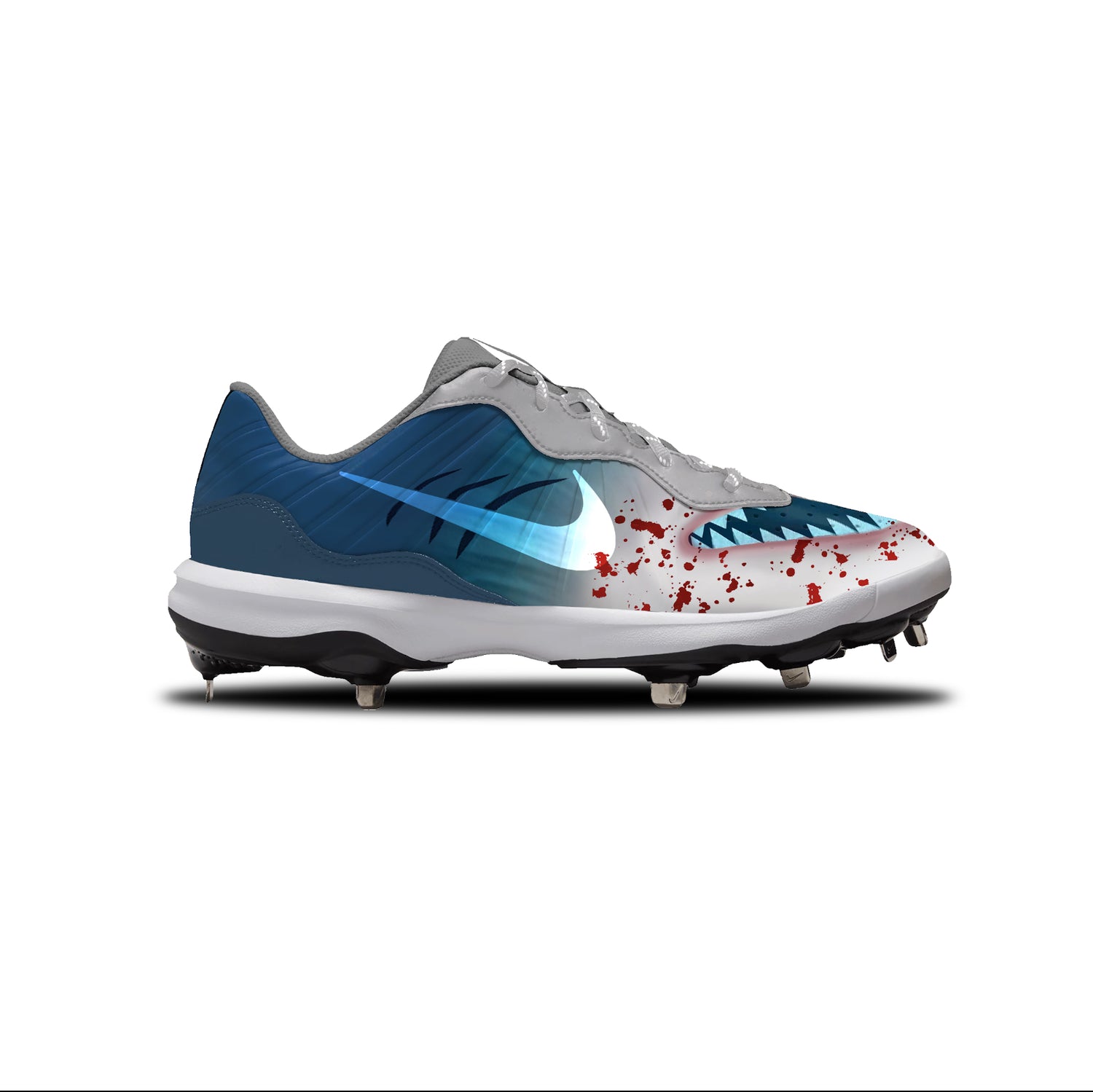 Jaws Nike Alpha Huarache Varsity 4 Low Cleats