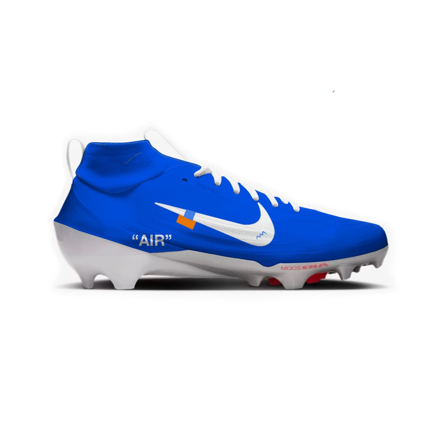 Off-White Color Rush High Nike Vapor Pro 1 Cleats