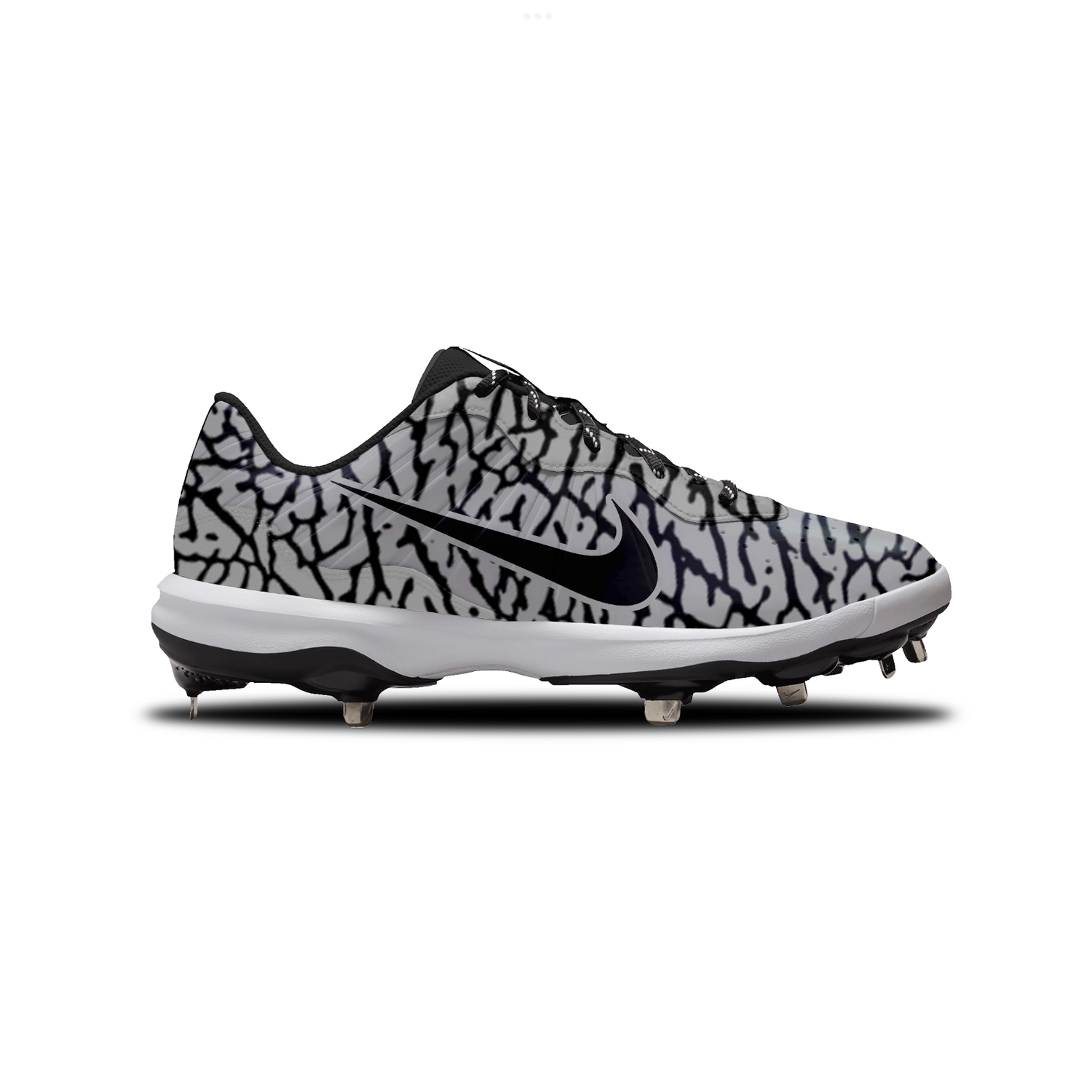 Big Elephant Nike Alpha Huarache Varsity 4 Low Cleats