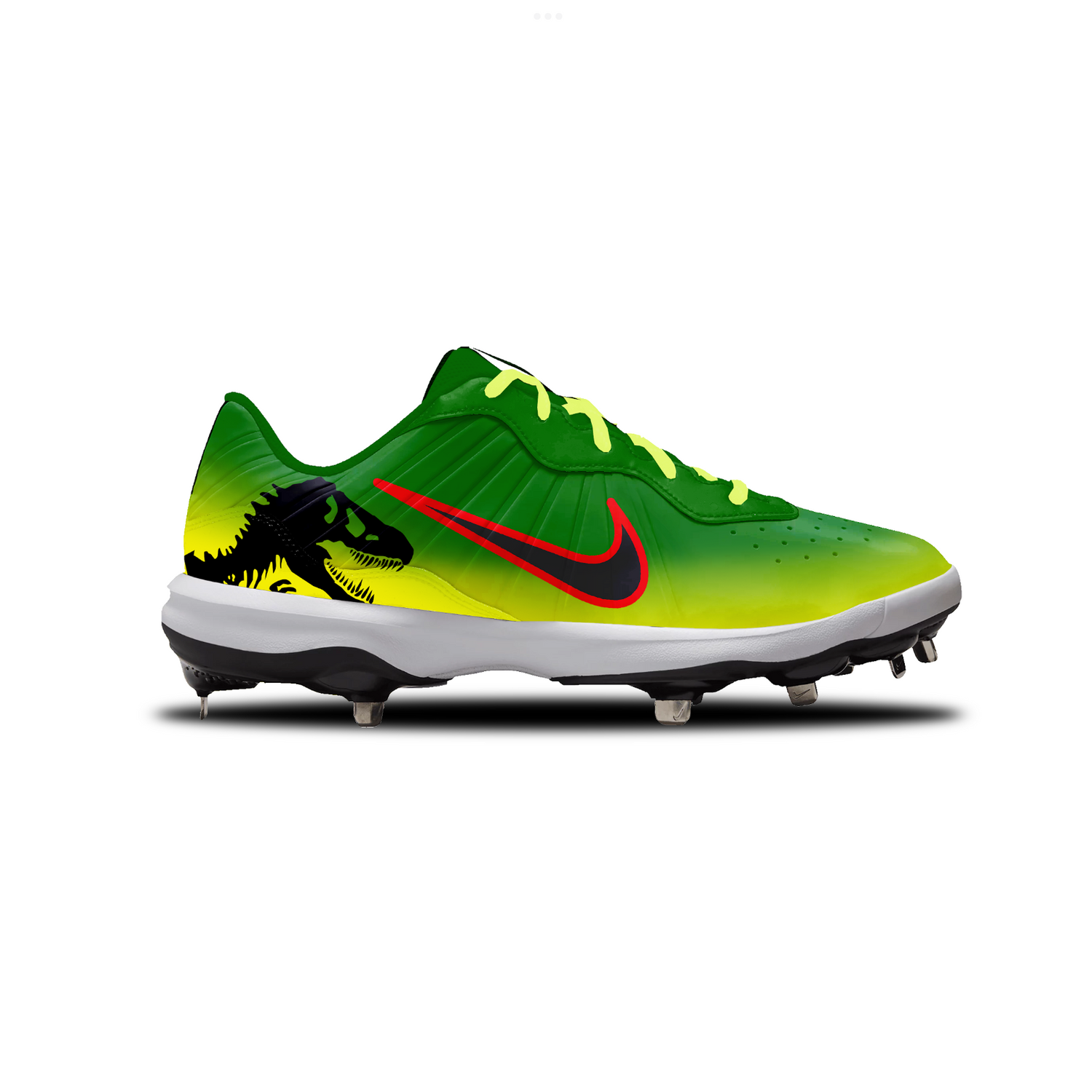 Dino Nike Alpha Huarache Varsity 4 Low Cleats