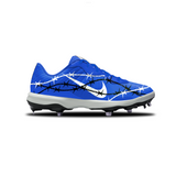 Barbed Wire Nike Alpha Huarache Varsity 4 Low Cleats