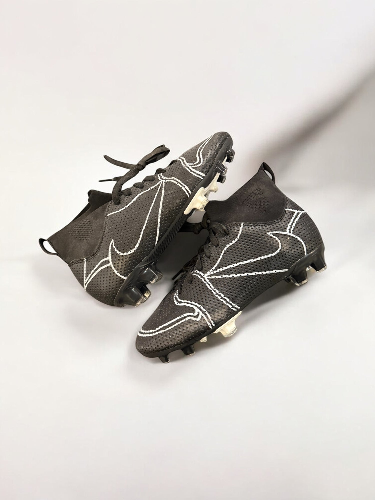 Travis Scott Phantom Jordan 1 Painted Cleats Sz 6Y