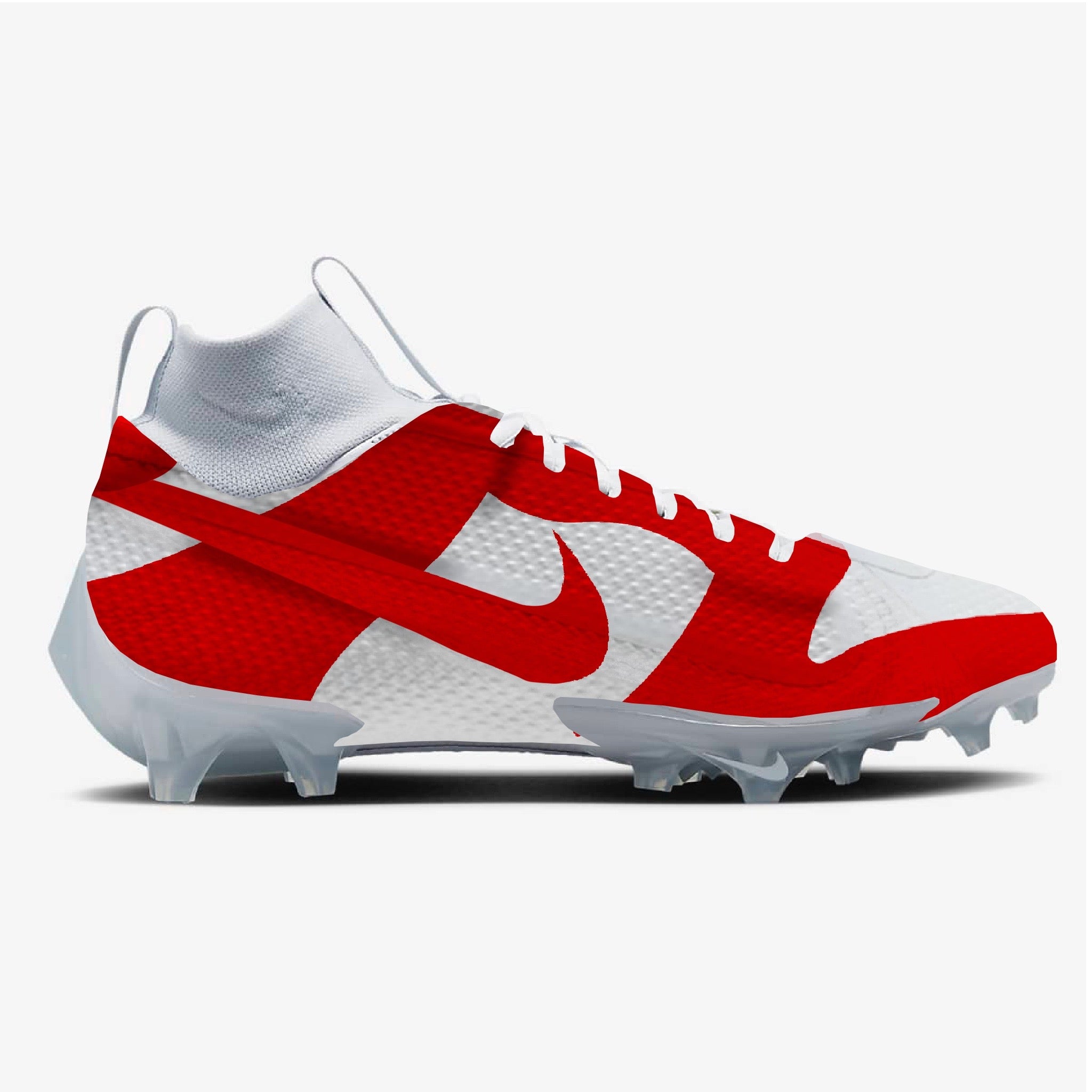 All red nike cleats best sale