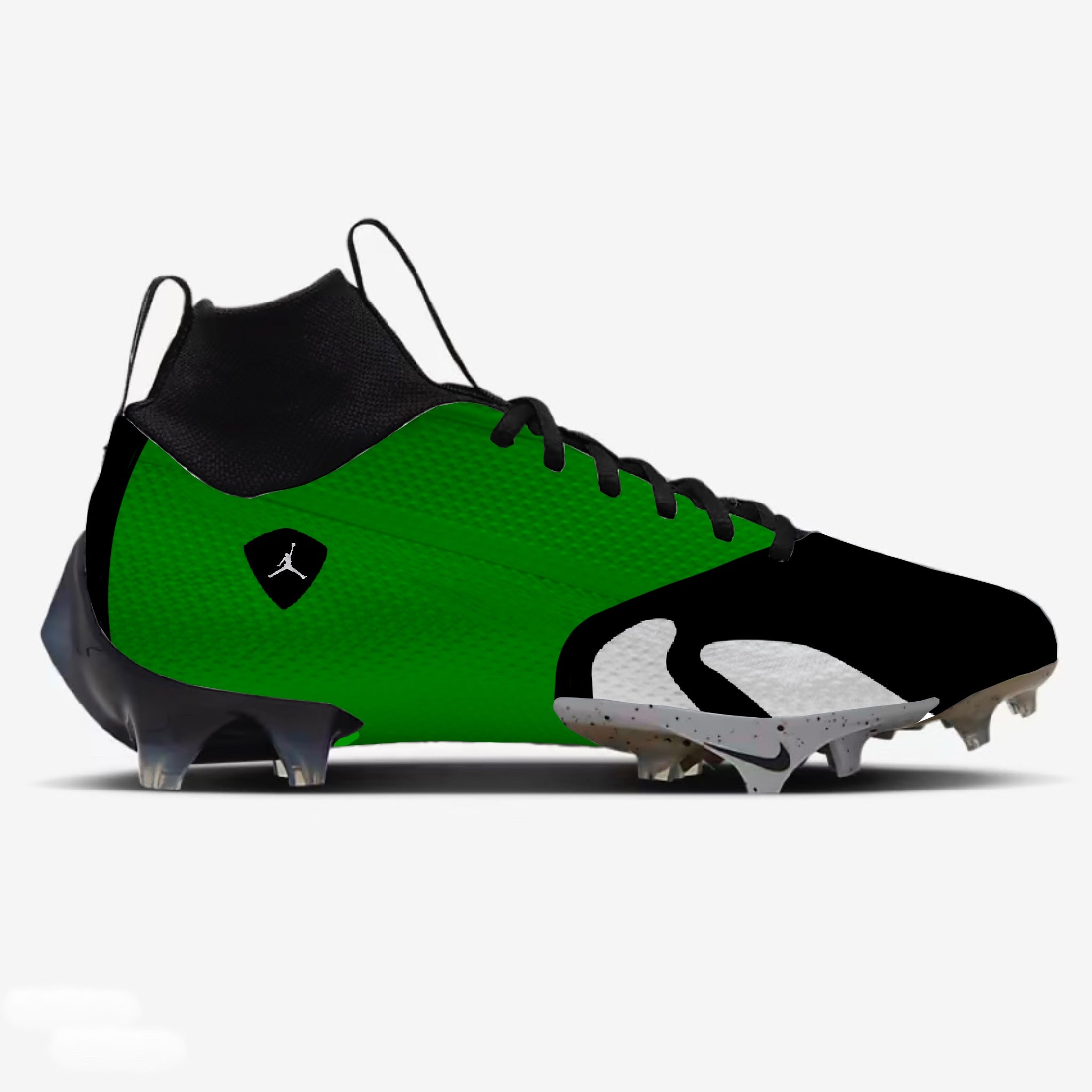 Jordan football cleats green hotsell