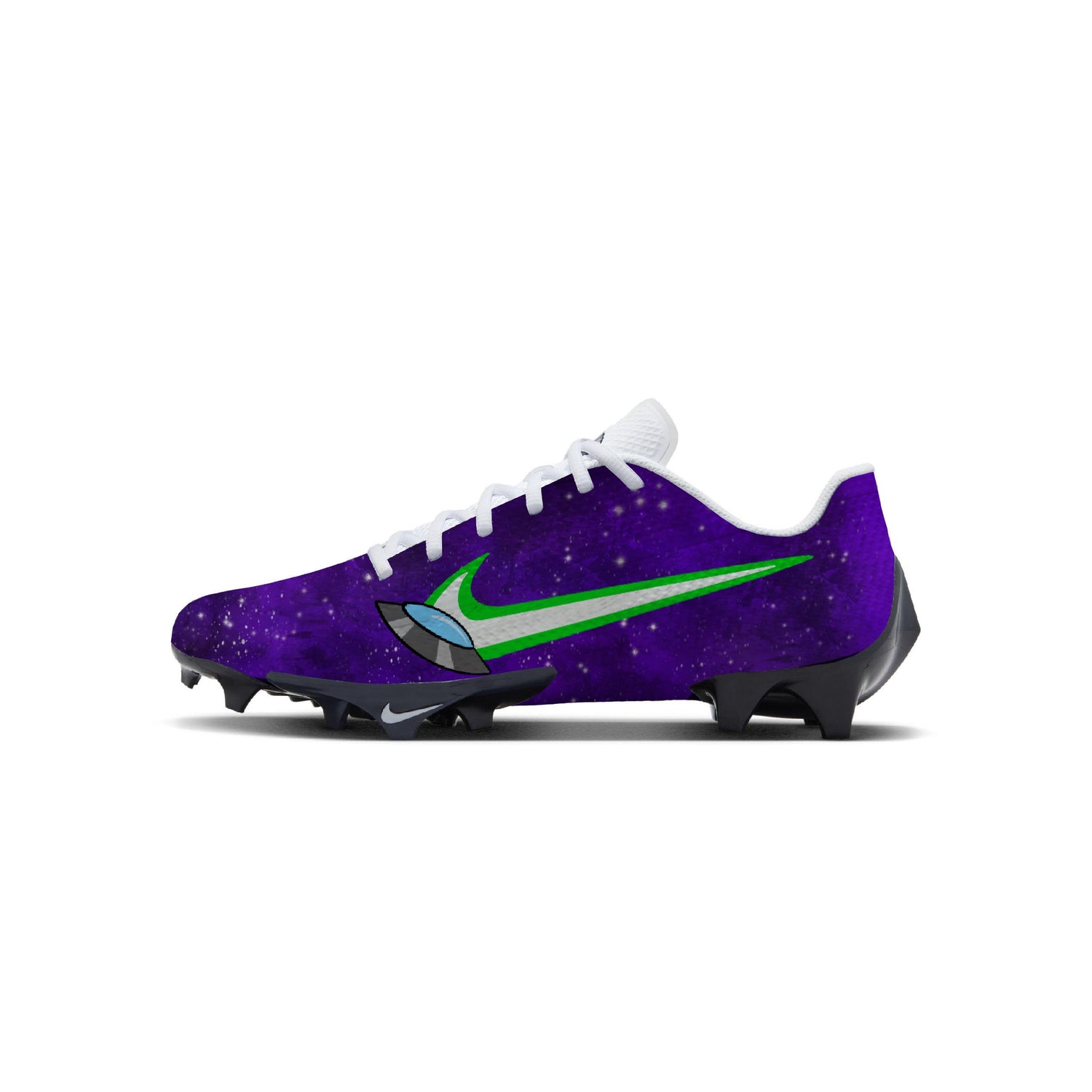 Alien Galaxy Nike Football Cleats