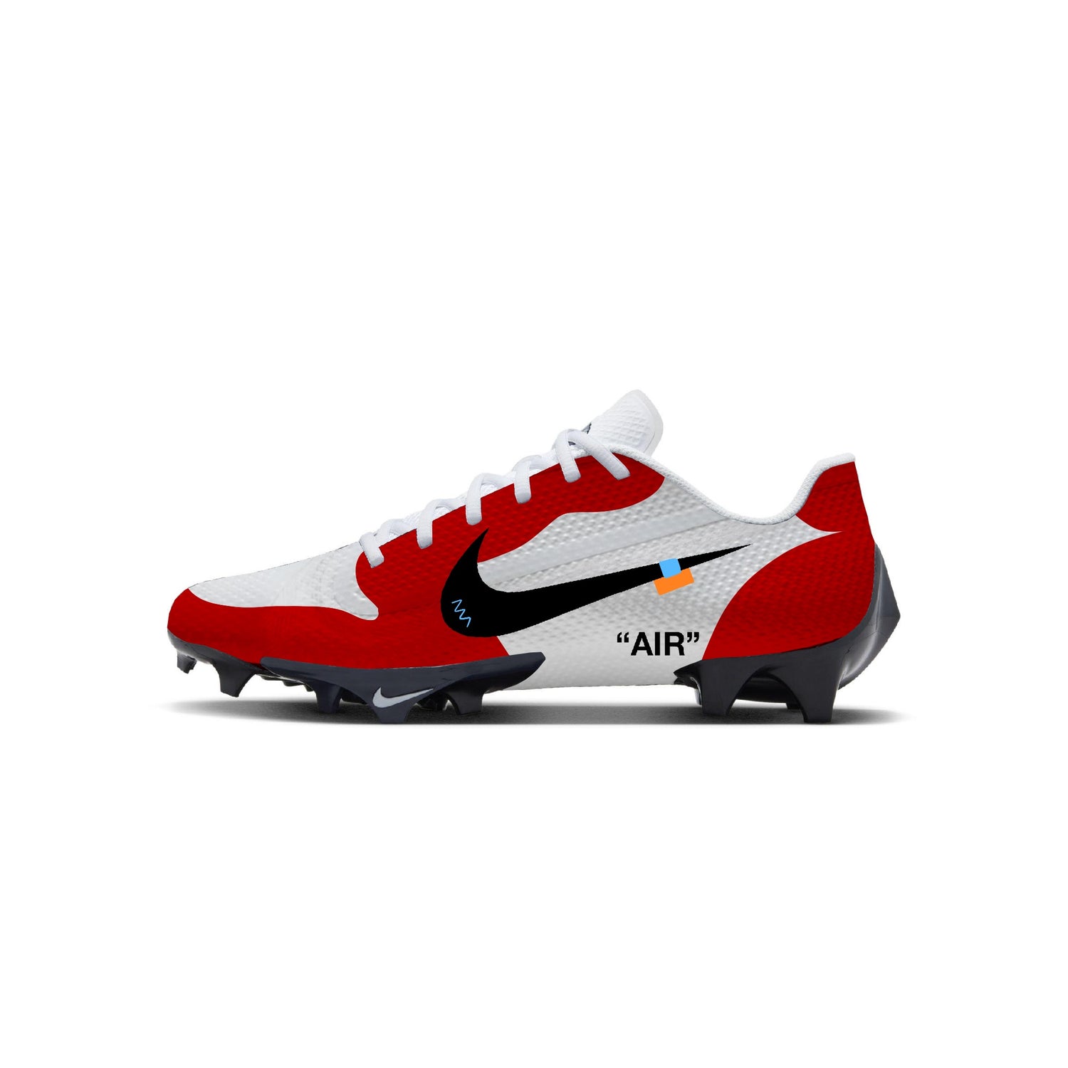 “OFF-WHITE” J1 Low Football Cleats