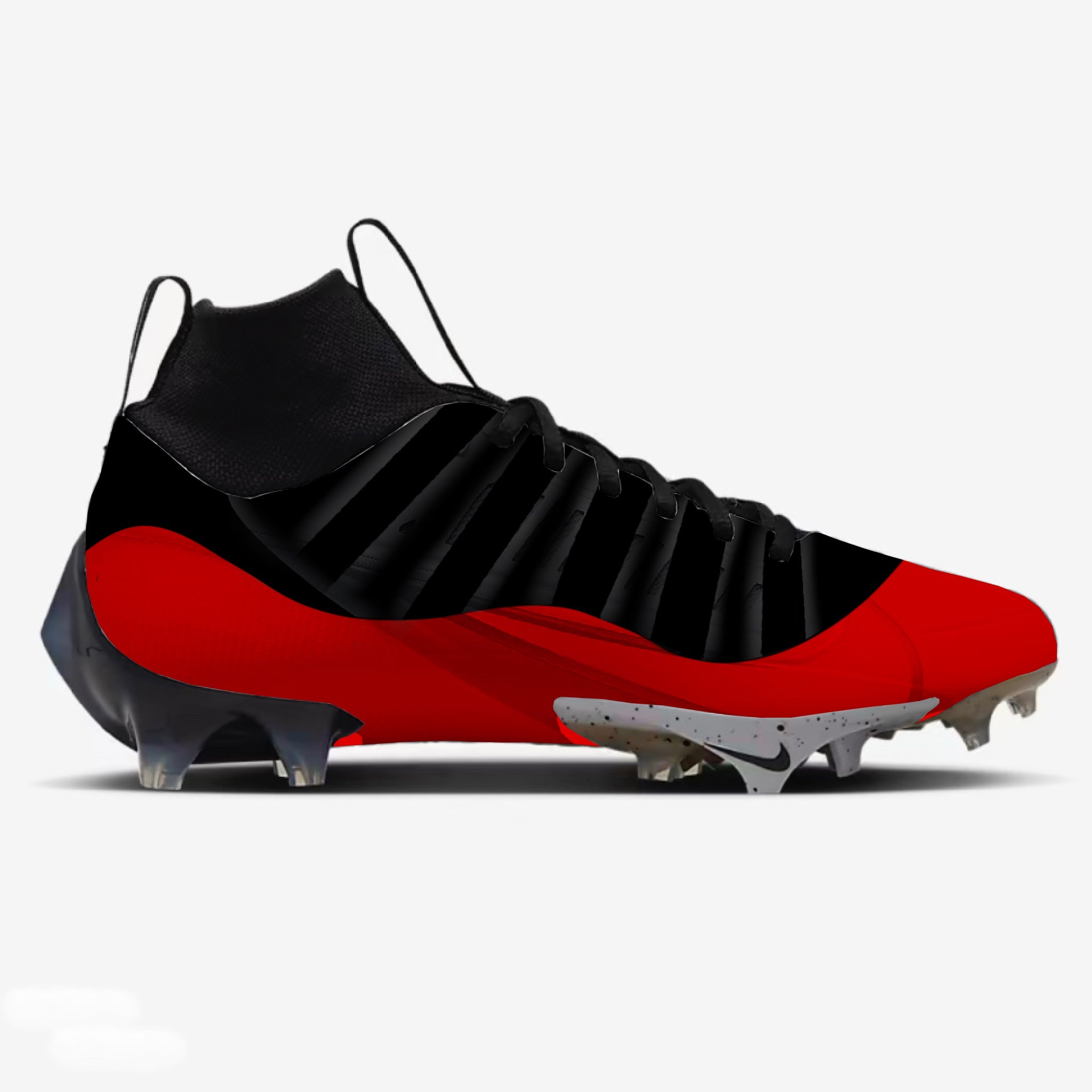 Jordan 11 football cleats red online