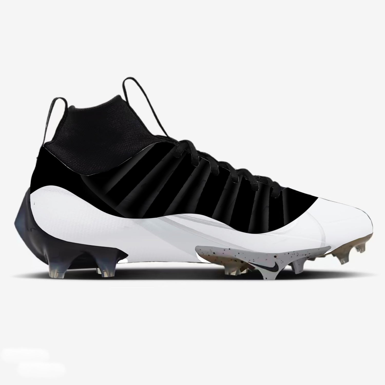 Jordan 11 Paint Black Football Cleats