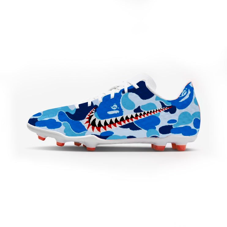 Bape Low Nike Youth Football Cleats