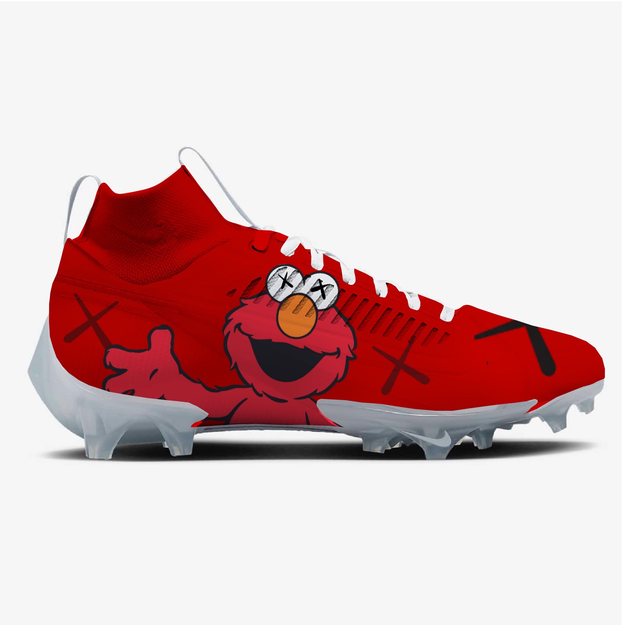 KAWS Sesame Street Football Cleats Gridiron Cleats