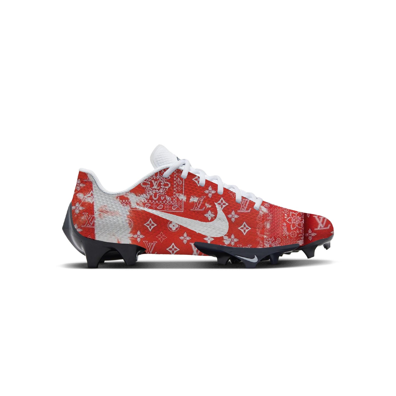 LV Bandanna Nike Football Cleats