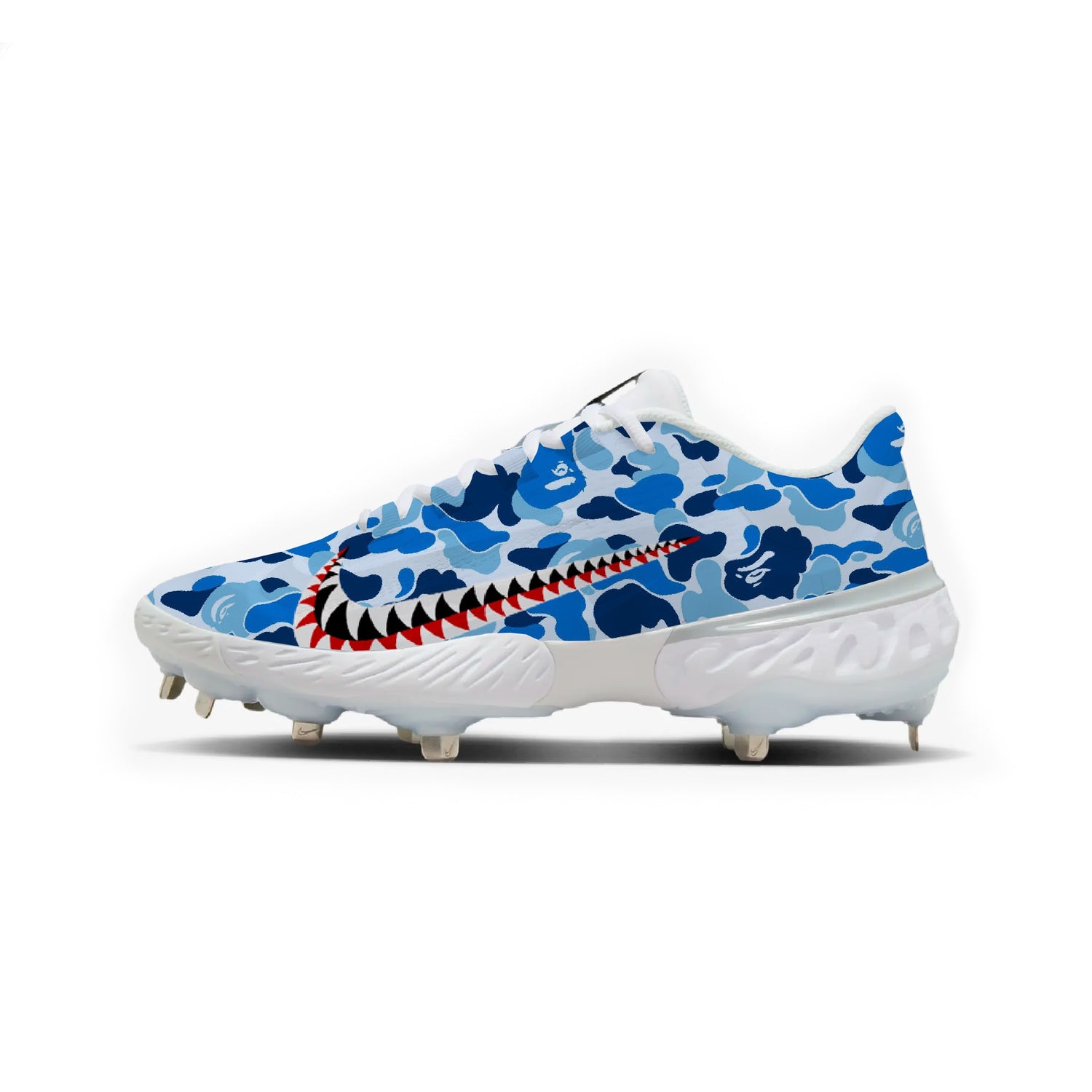 Bape Nike Baseball Cleats