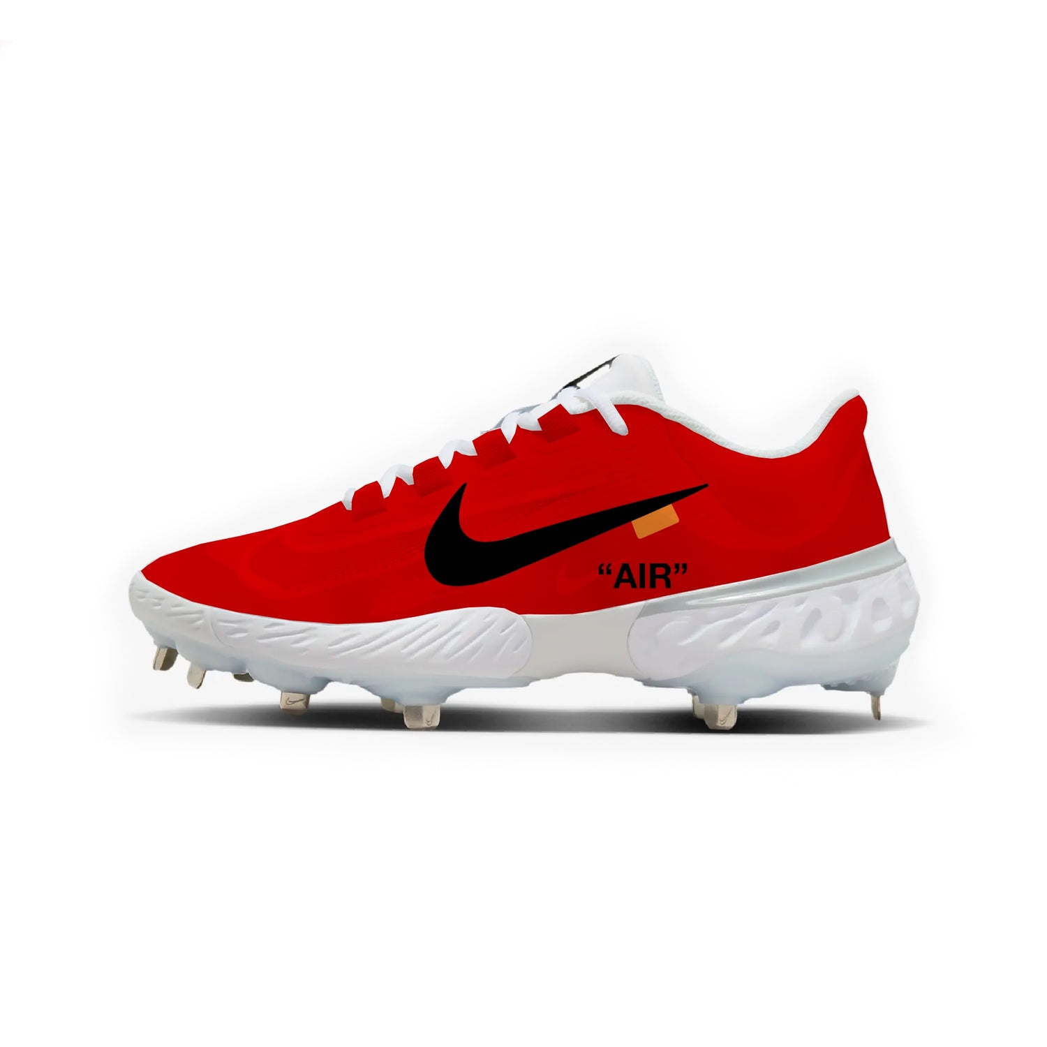 Nike Color Rush Off-White Baseball Cleats