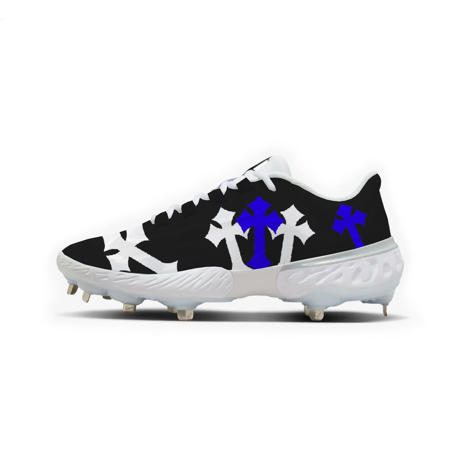 Chrome Heart Baseball Cleats (Black)