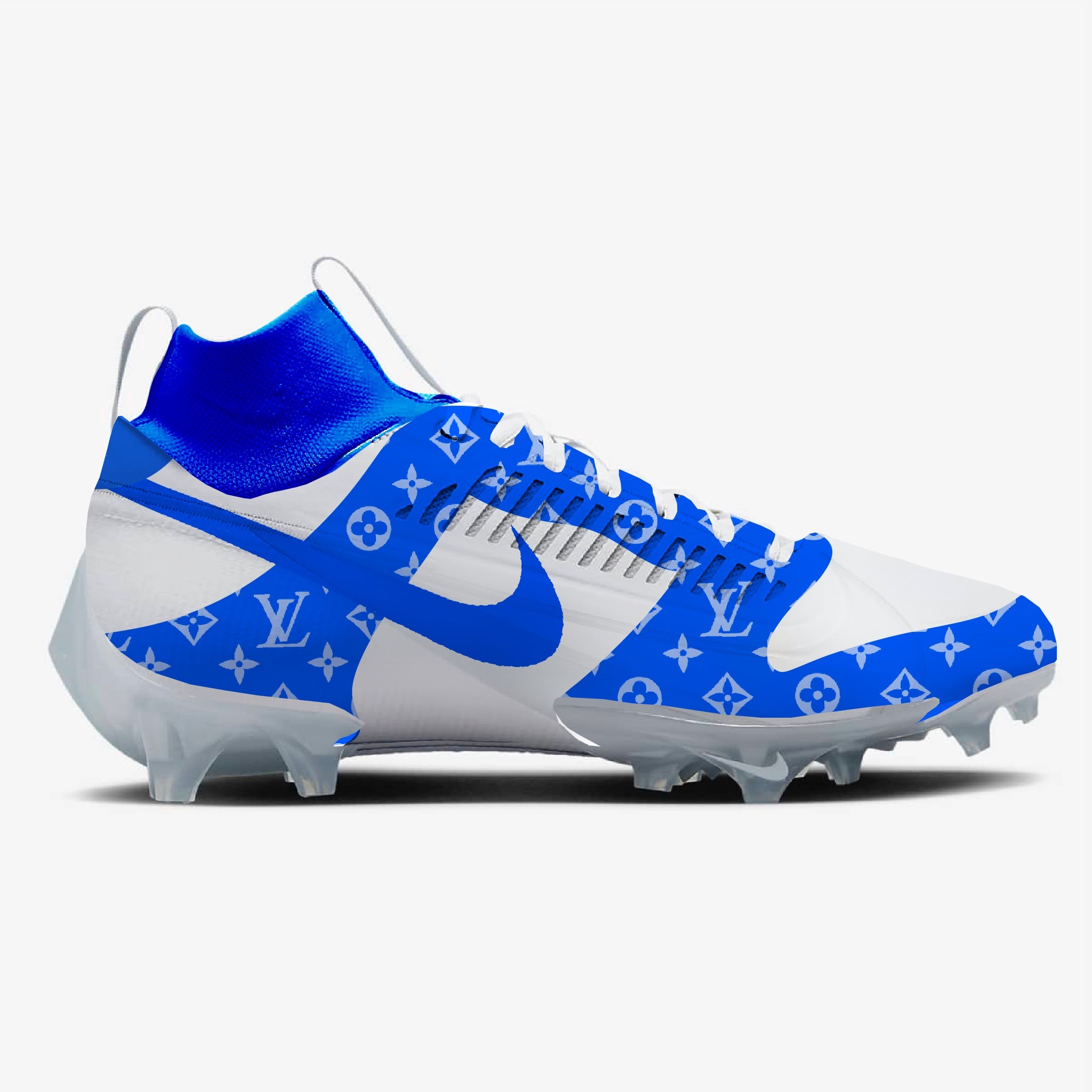 LV Nike Dunk Football Cleats Gridiron Cleats