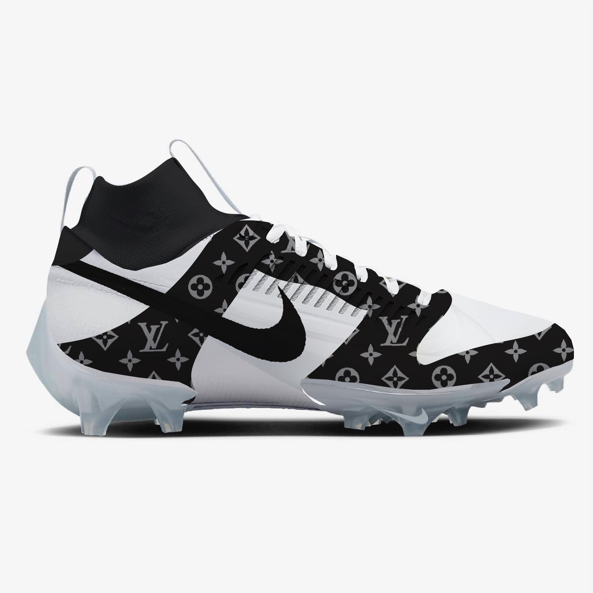 LV Nike Dunk Football Cleats Gridiron Cleats