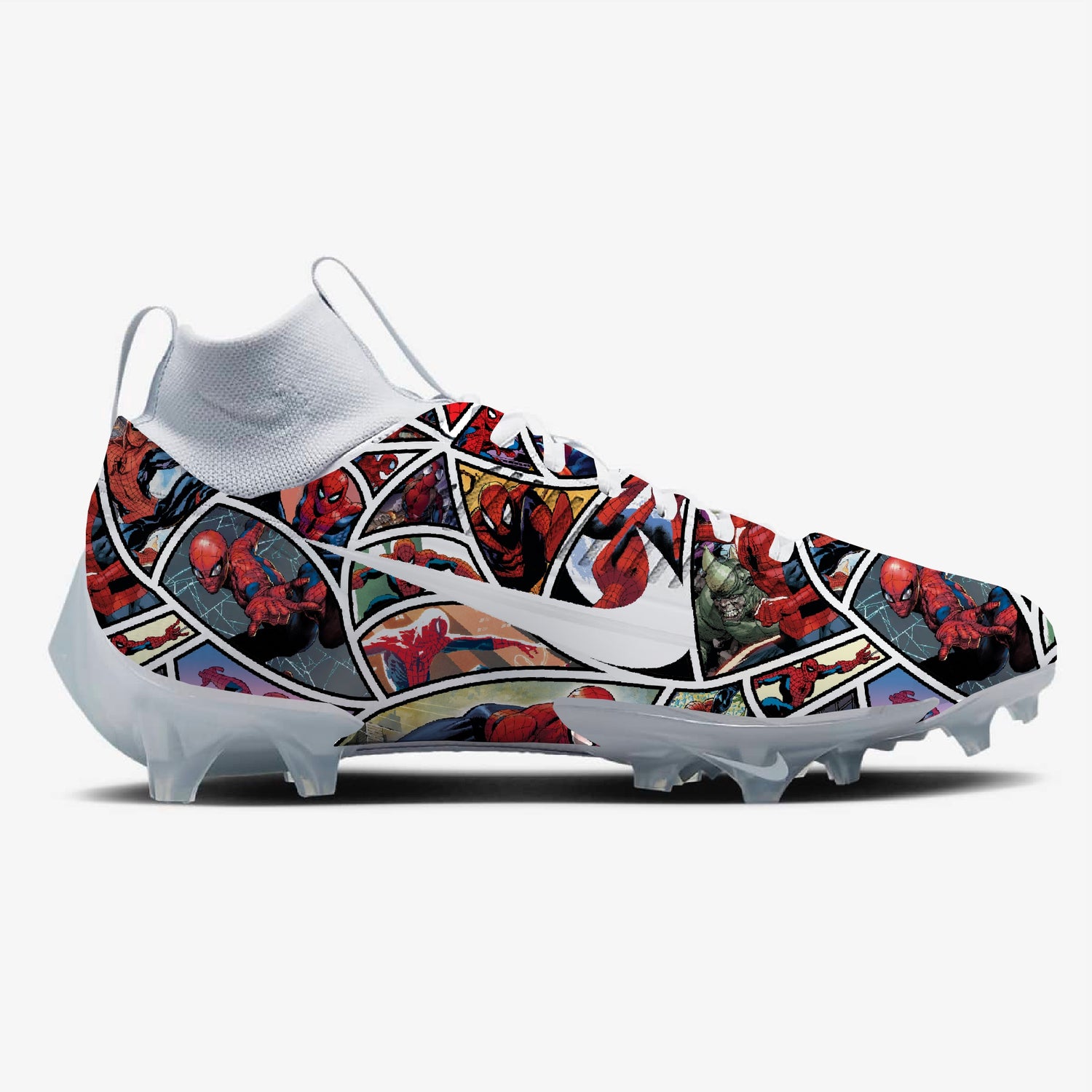 Comic Book Spider-Man Nike Football Cleats