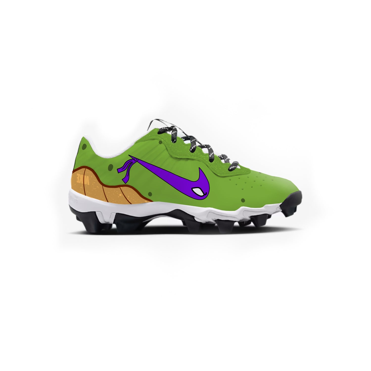 Ninja Turtle Youth Nike Baseball Cleats