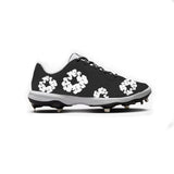 Flower Nike Alpha Huarache Varsity 4 Low Cleats