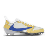 Jordan 1 Low Canary Cut & Sew Material Football Cleats