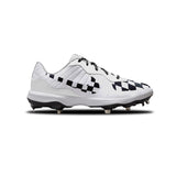 Checkered Nike Alpha Huarache Varsity 4 Low Cleats