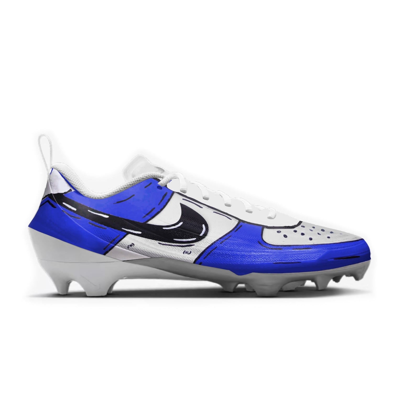 Cartoon AF1 Nike Vapor Pro 1 Cleats