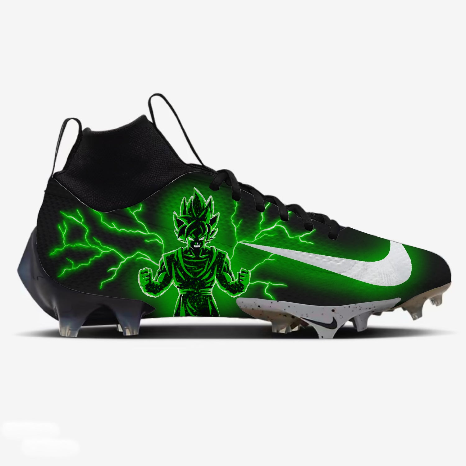 Super Saiyan Nike Football Cleats