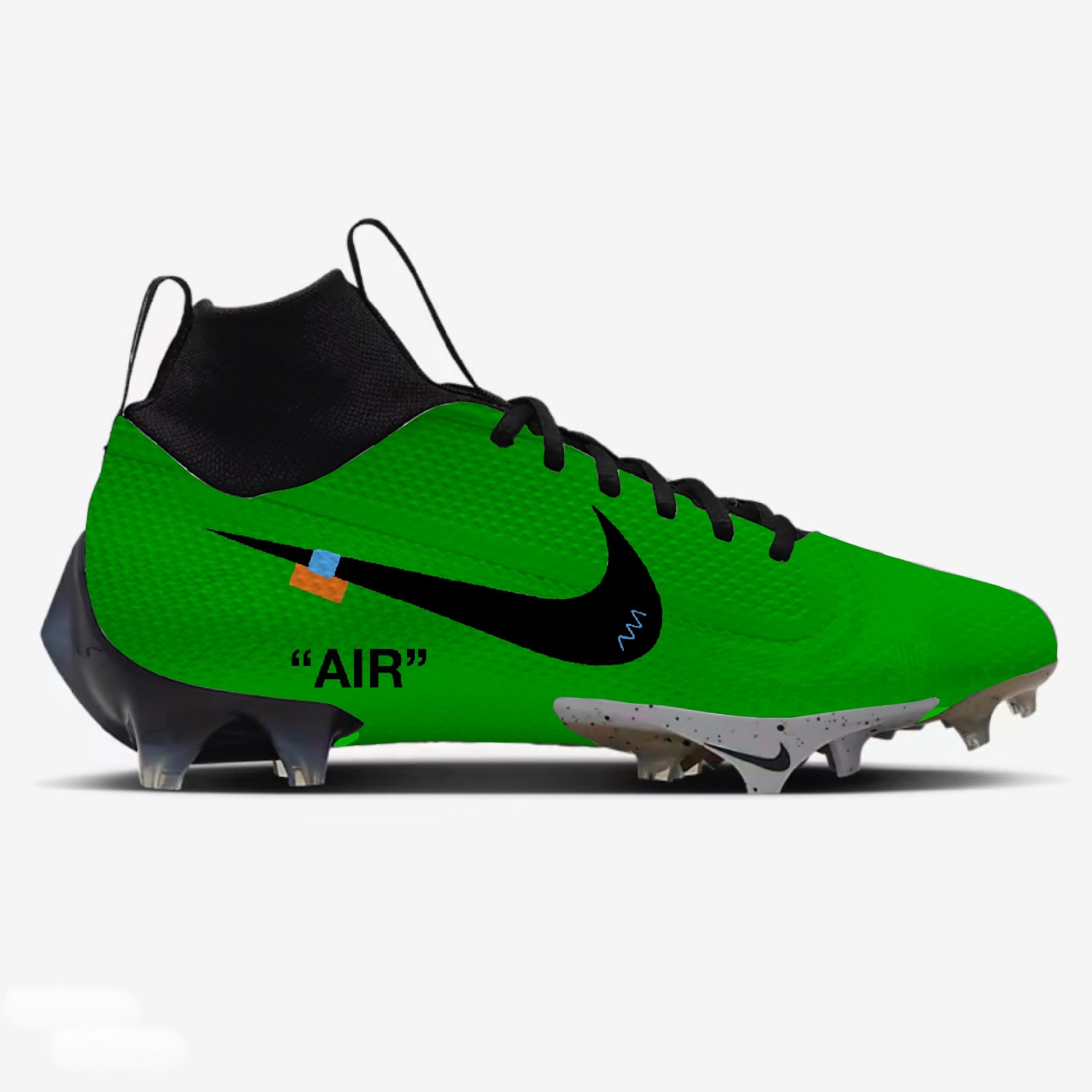 Off-White Color Rush High Nike Vapor Edge Pro 360 2 Cleats