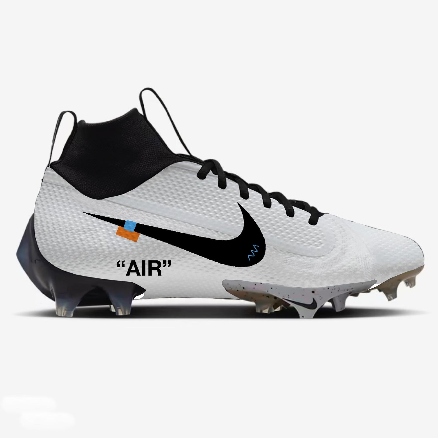 Off-White Color Rush High Football Cleats