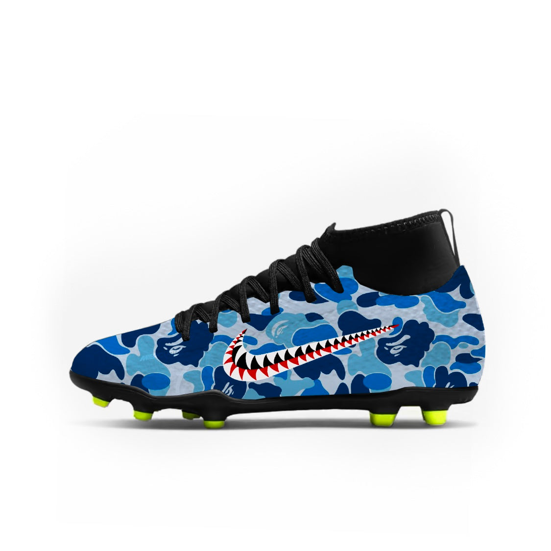 Bape Nike Youth Football Cleats